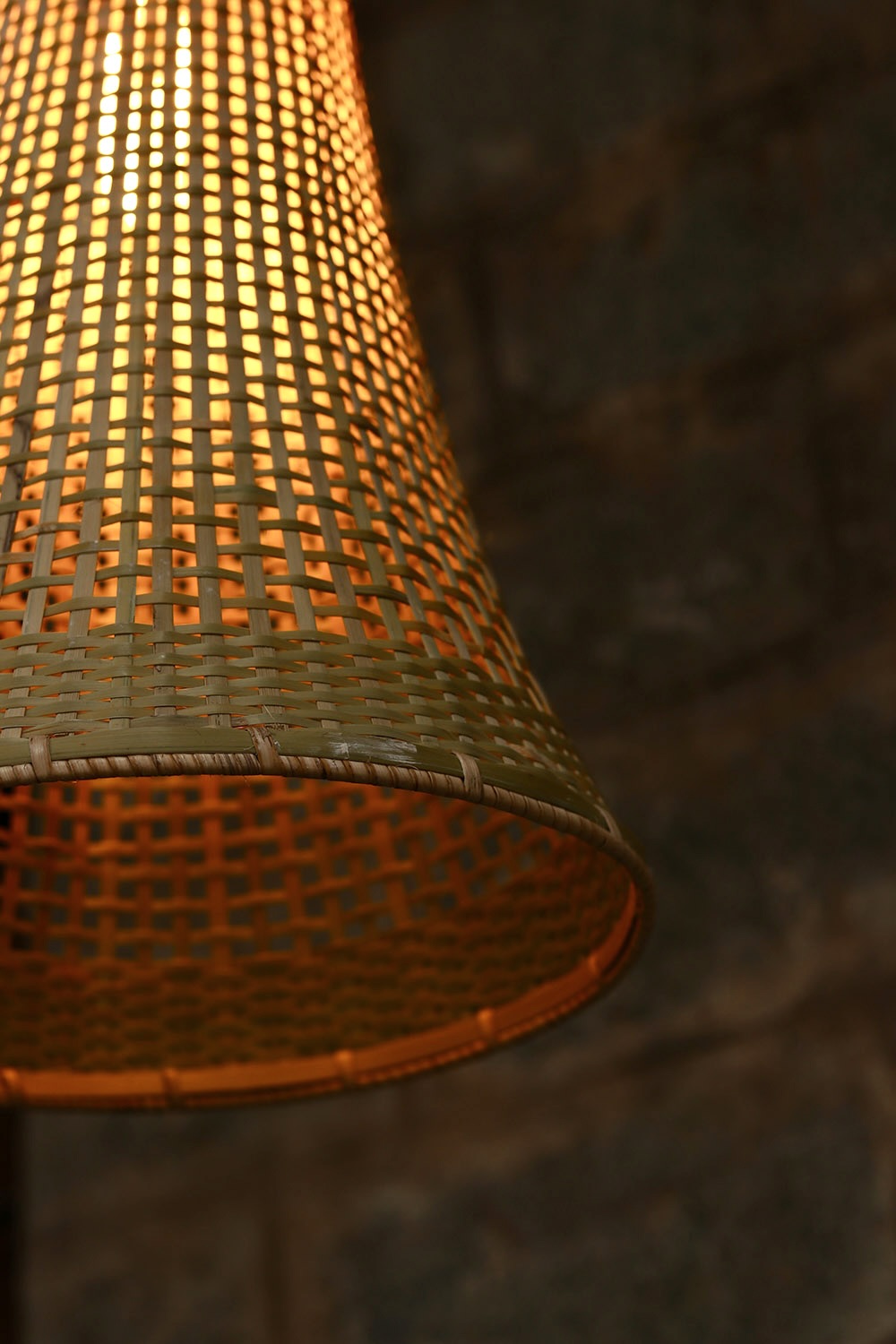 Nongpoh Bell Bamboo Lampshade