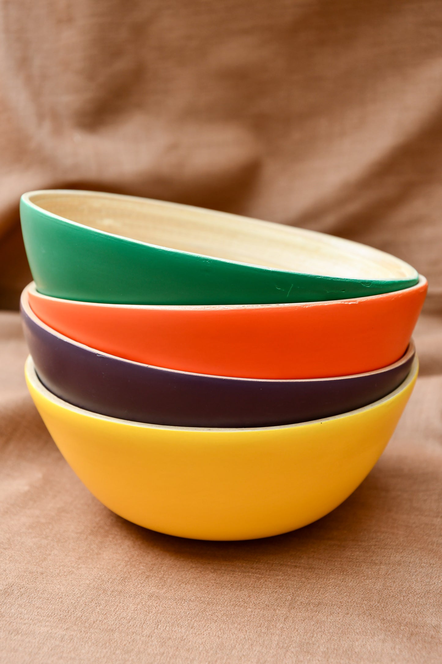 Bamboo Bowl S Combos in Solid Colours