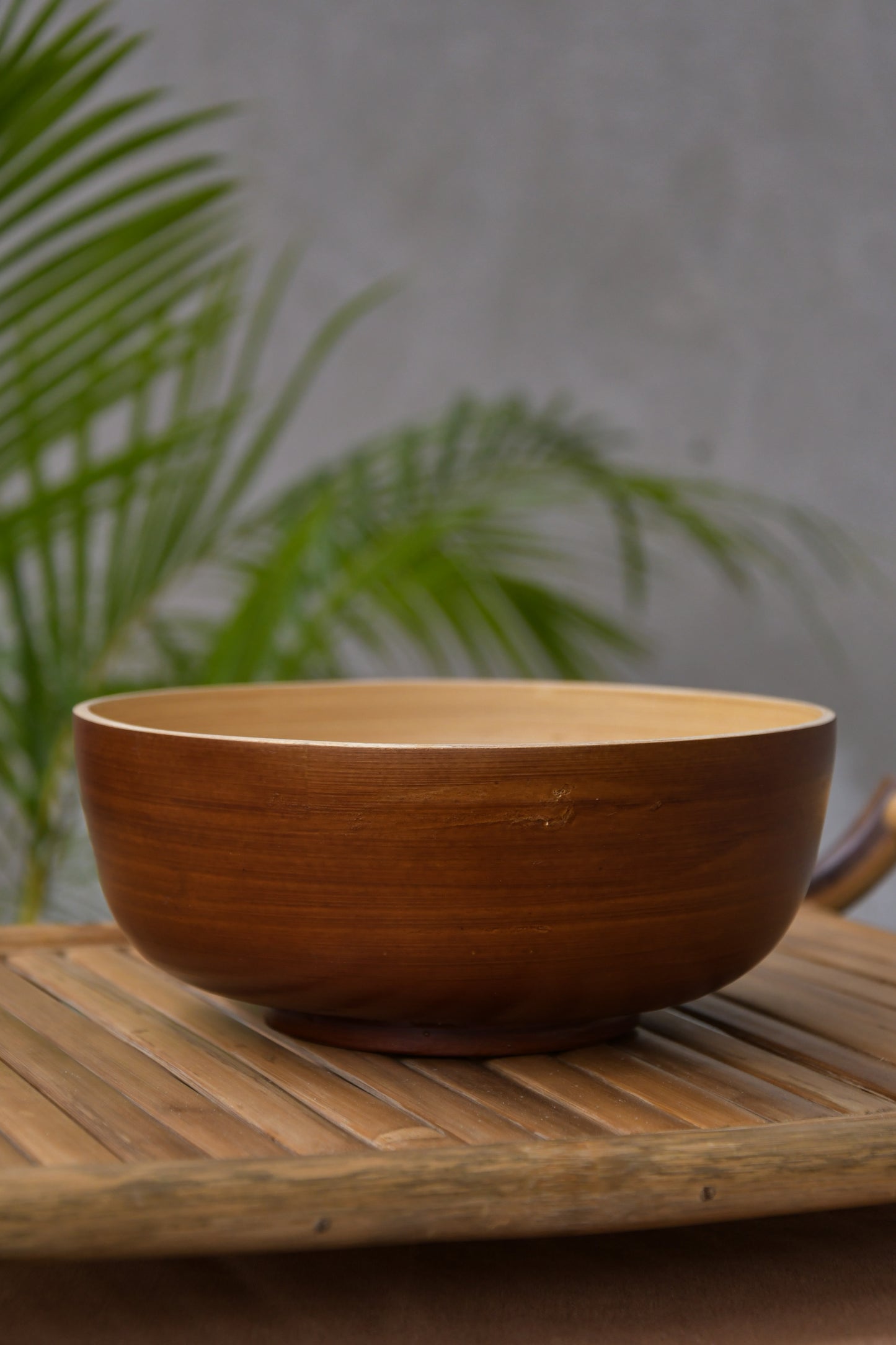 Bamboo Bowl SM - Set of 2 - Brown