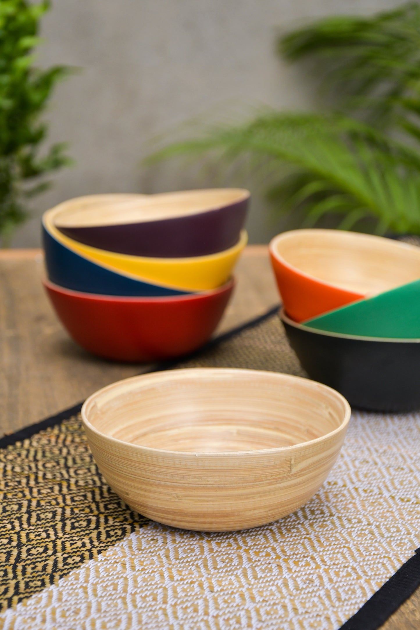 Bamboo Bowl S in Solid Colours