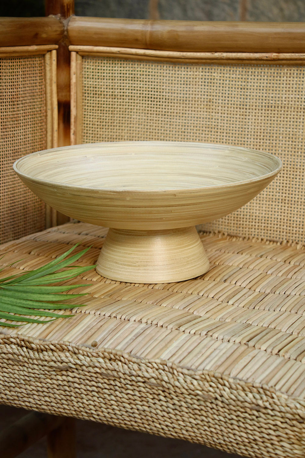 Bamboo Fruit Bowl - Natural