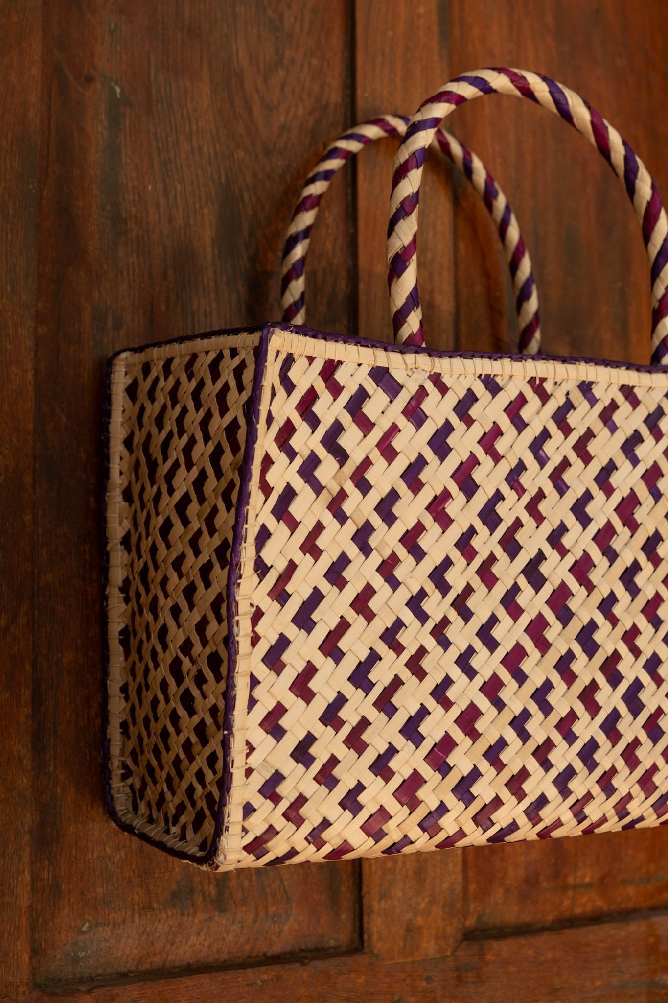 Ceylon Basket Purple