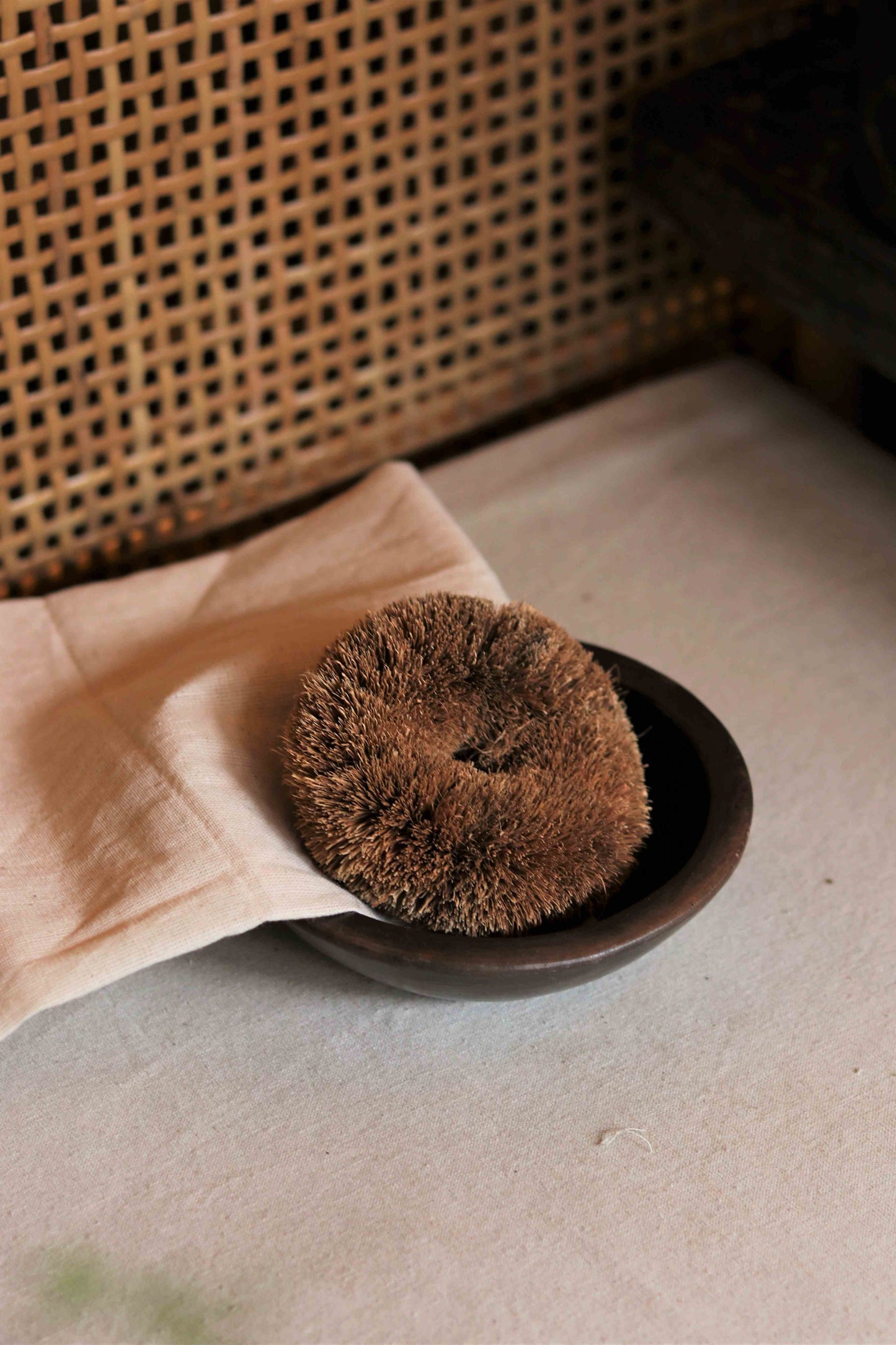 Coconut Vessel Scrubber