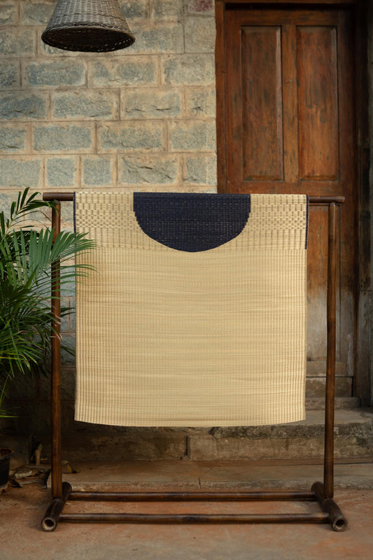 Damini Bindu Floor Mat Natural