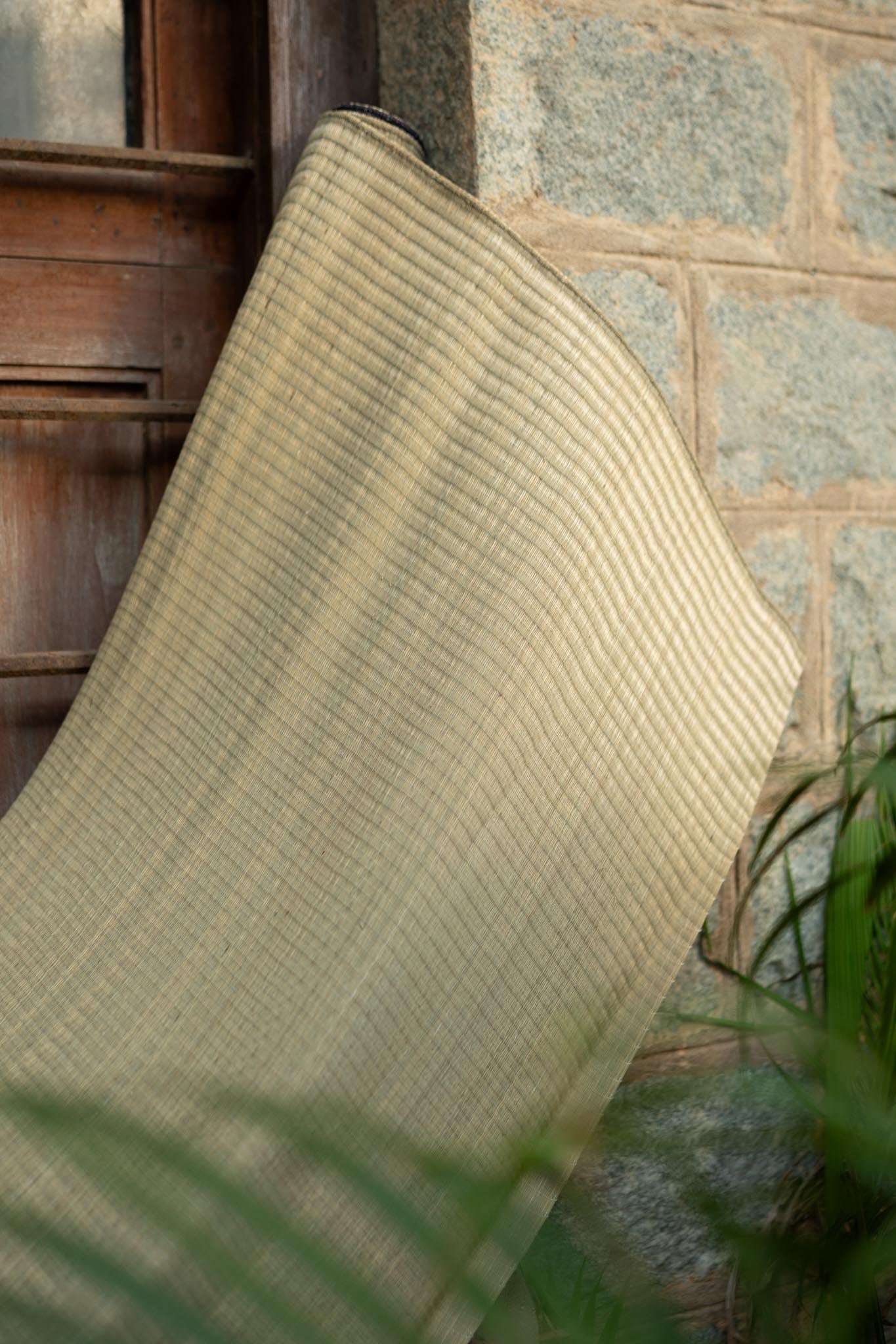 Damini Bindu Floor Mat Natural