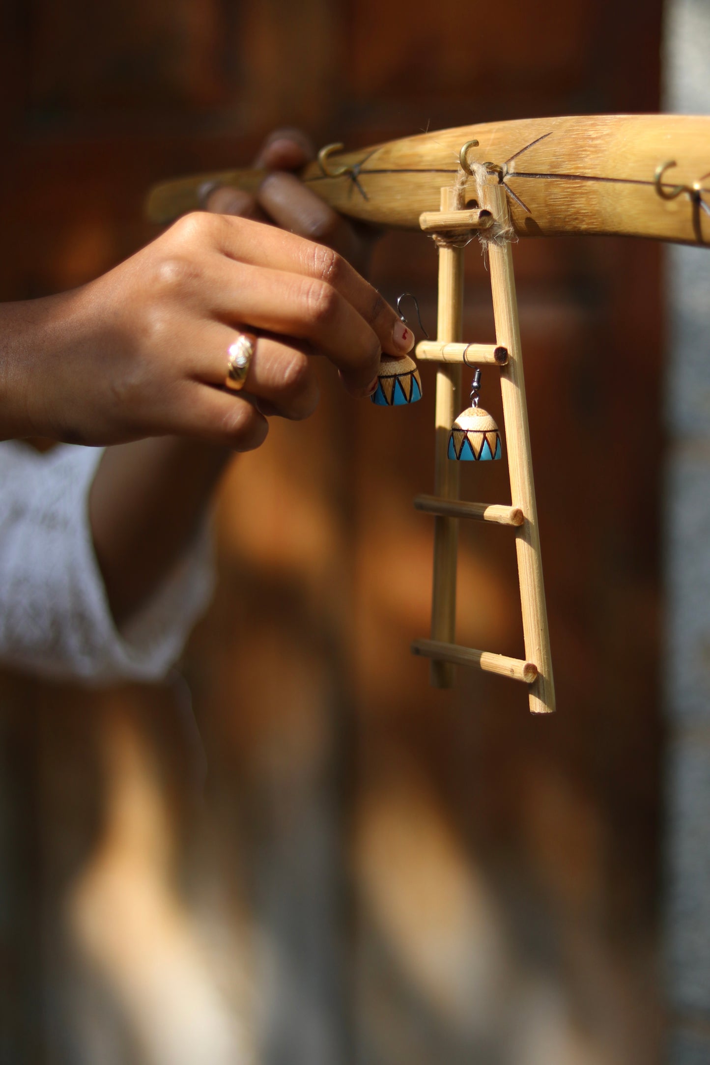 Akshaya Bamboo Earring Ladder