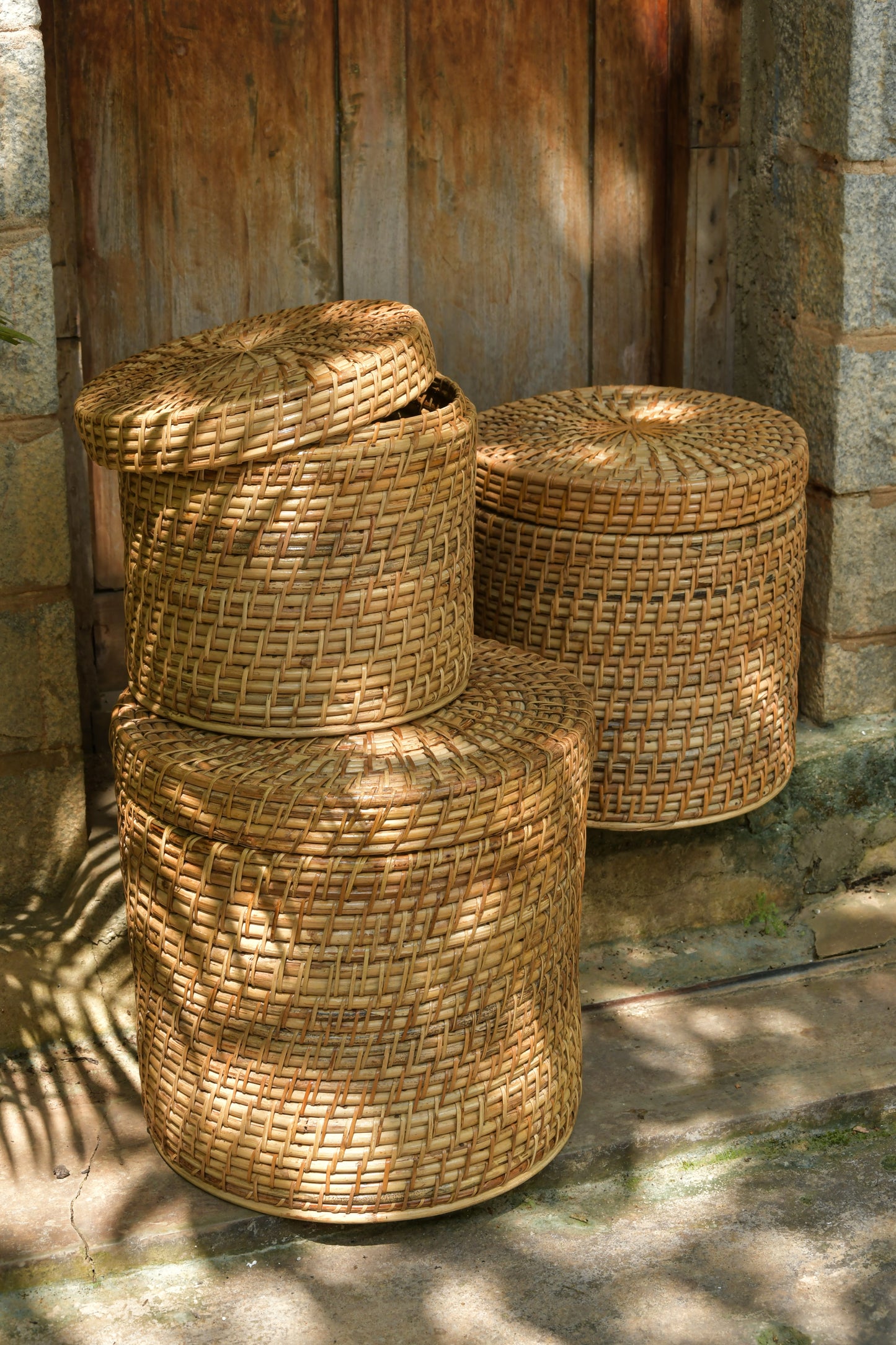 Nagaon Round Laundry Basket