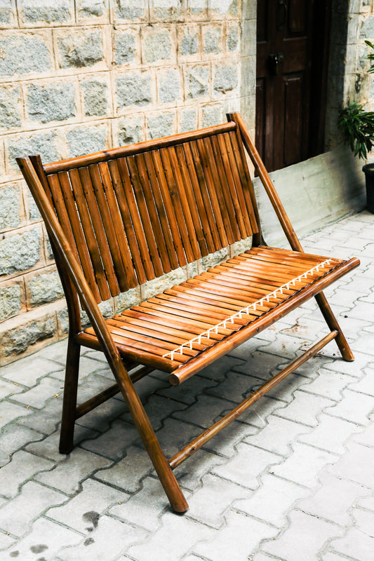 San Trong 2 Seater Bench (Walnut)