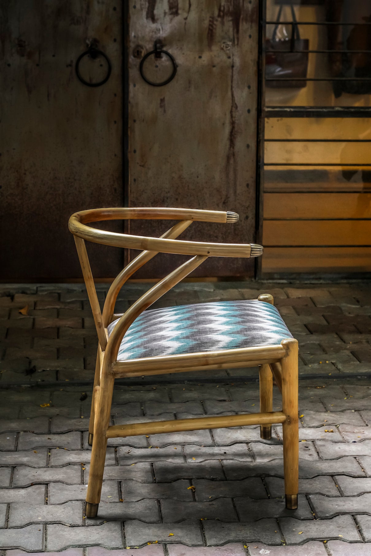 Wishbone Chair - Brass Caps