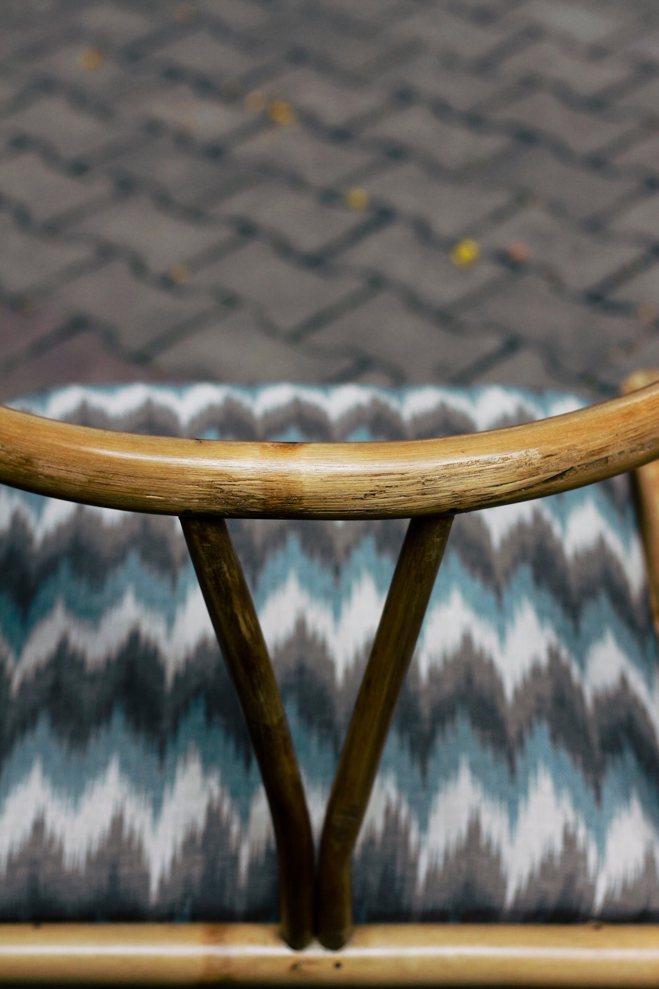 Wishbone Chair - Brass Caps