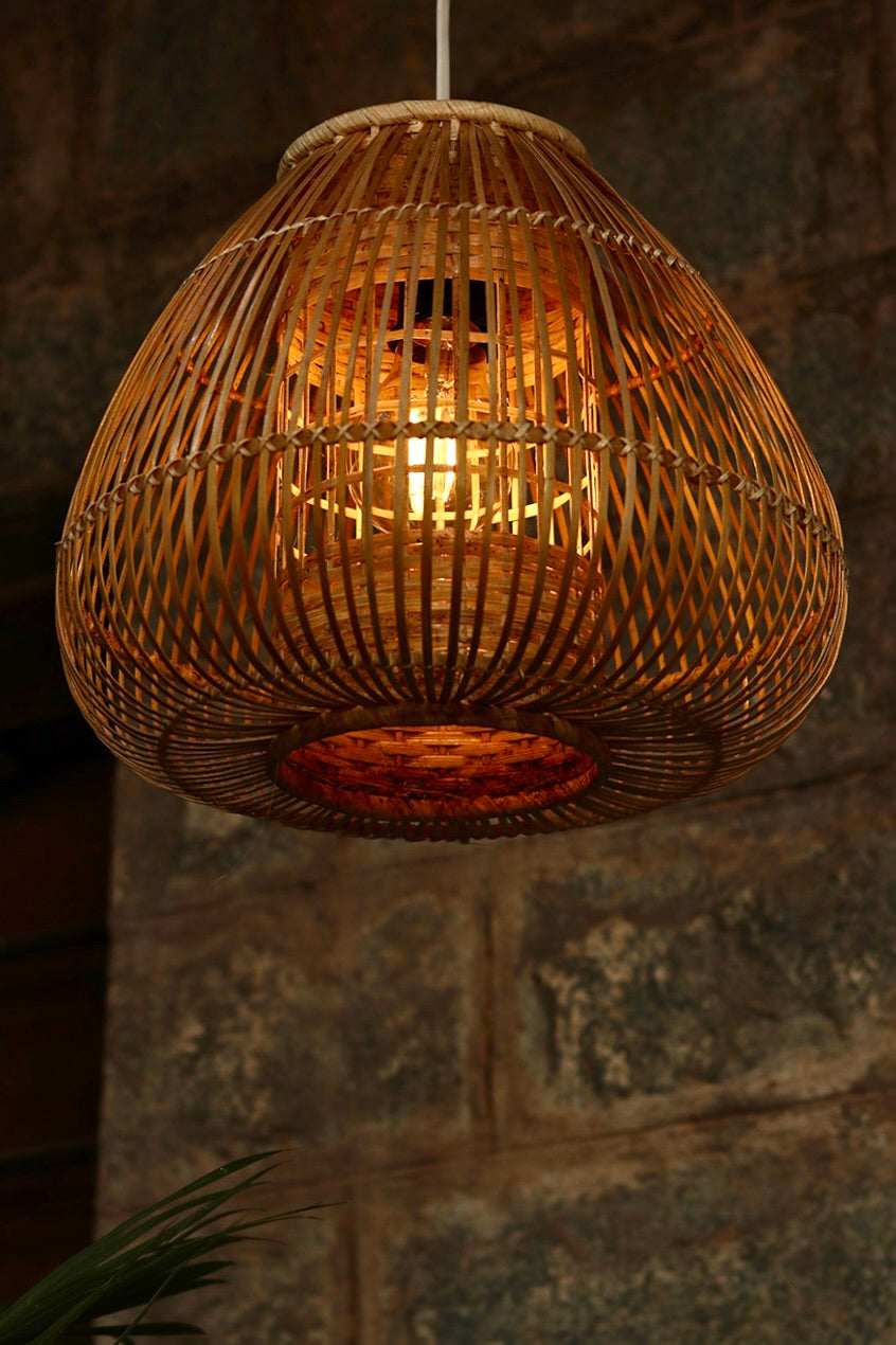 Serena Teardrop Bamboo Lampshade