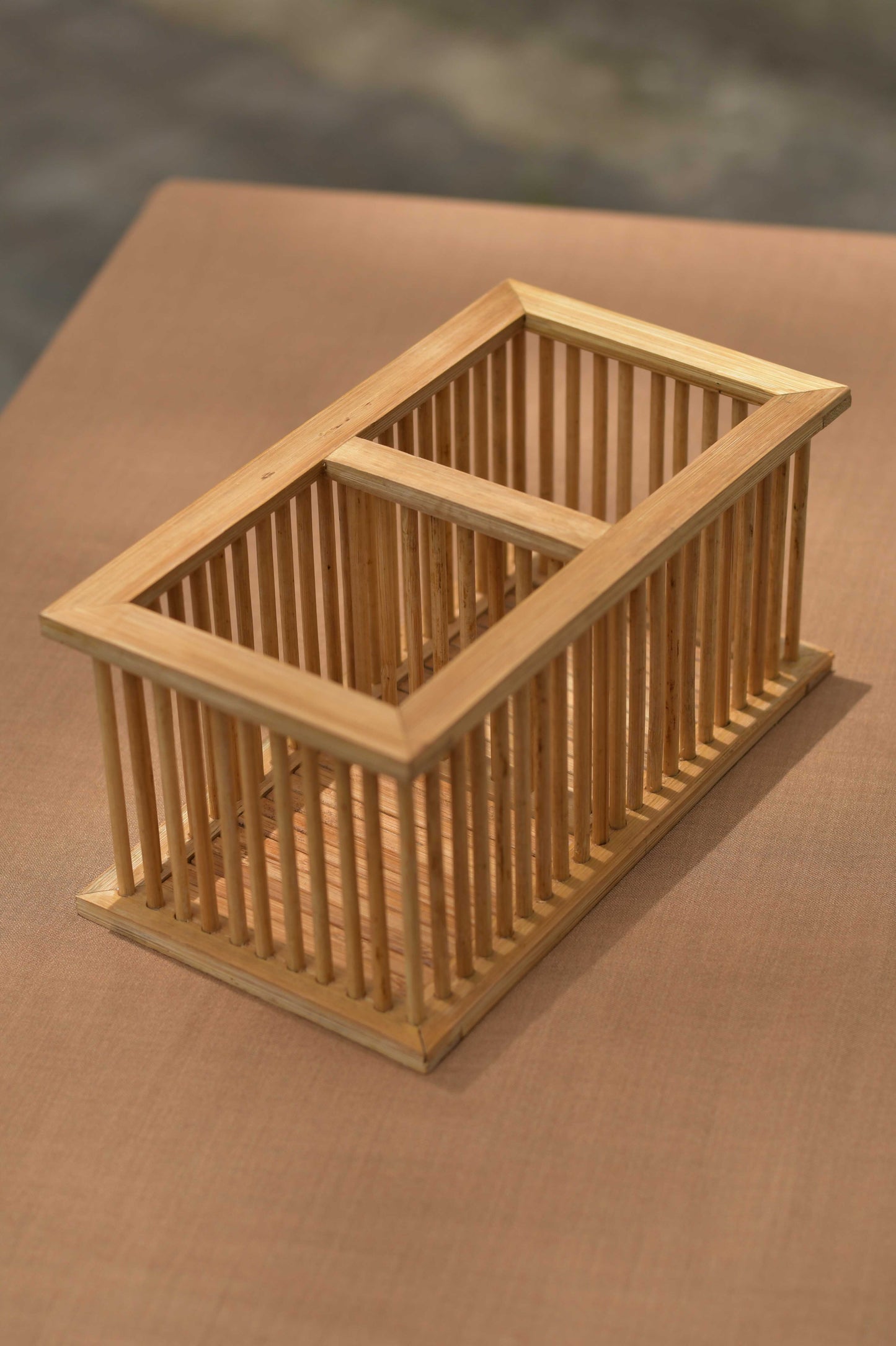 Anoop Bamboo Cutlery Holder