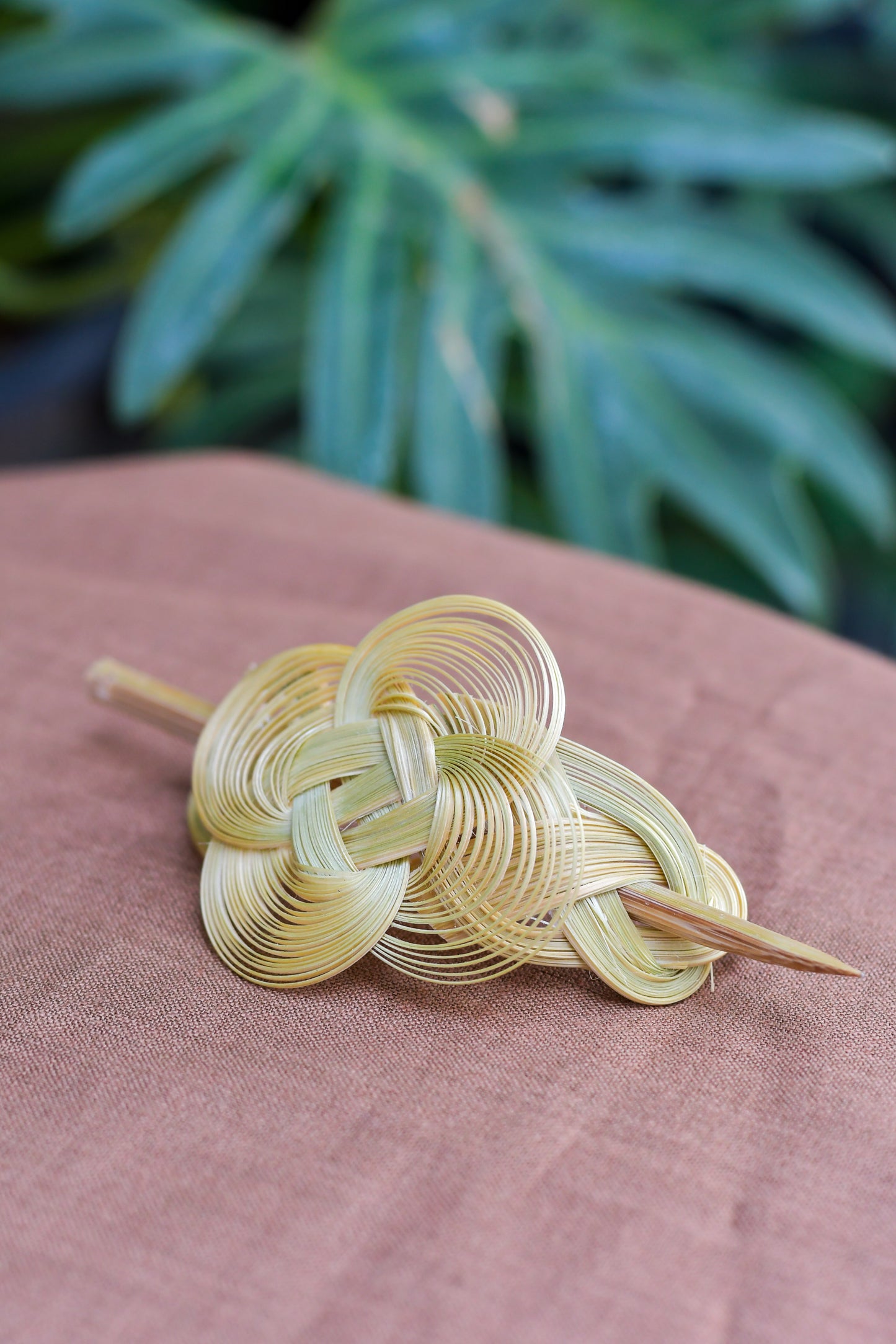 Leah Bamboo Hair Clip