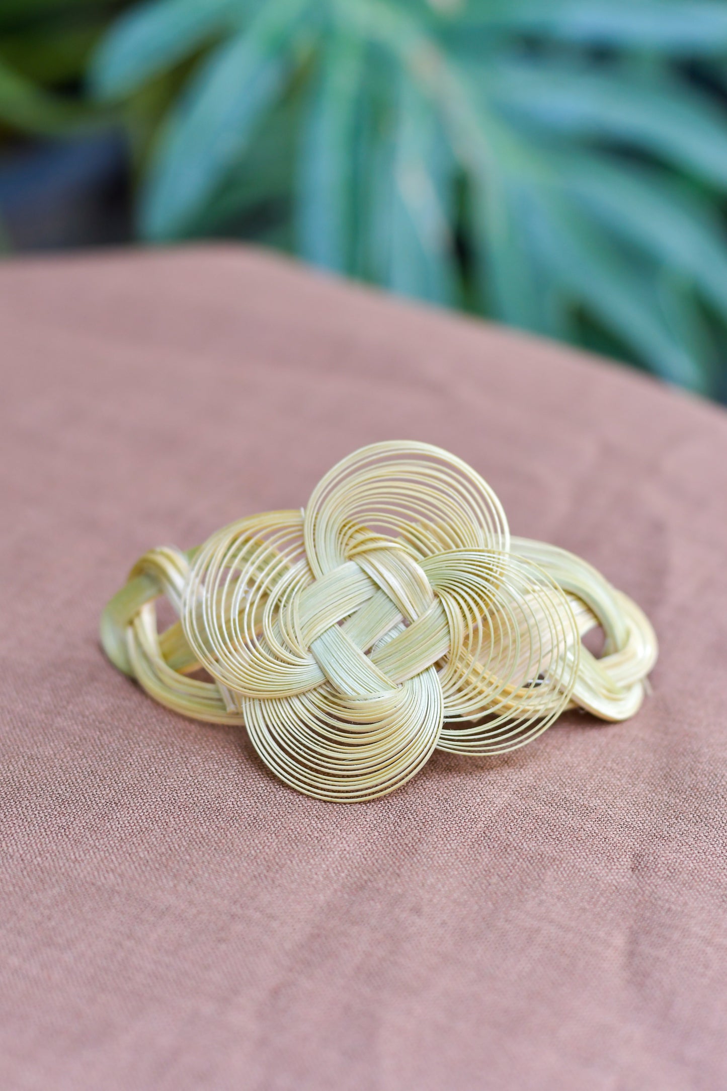 Leah Bamboo Hair Clip