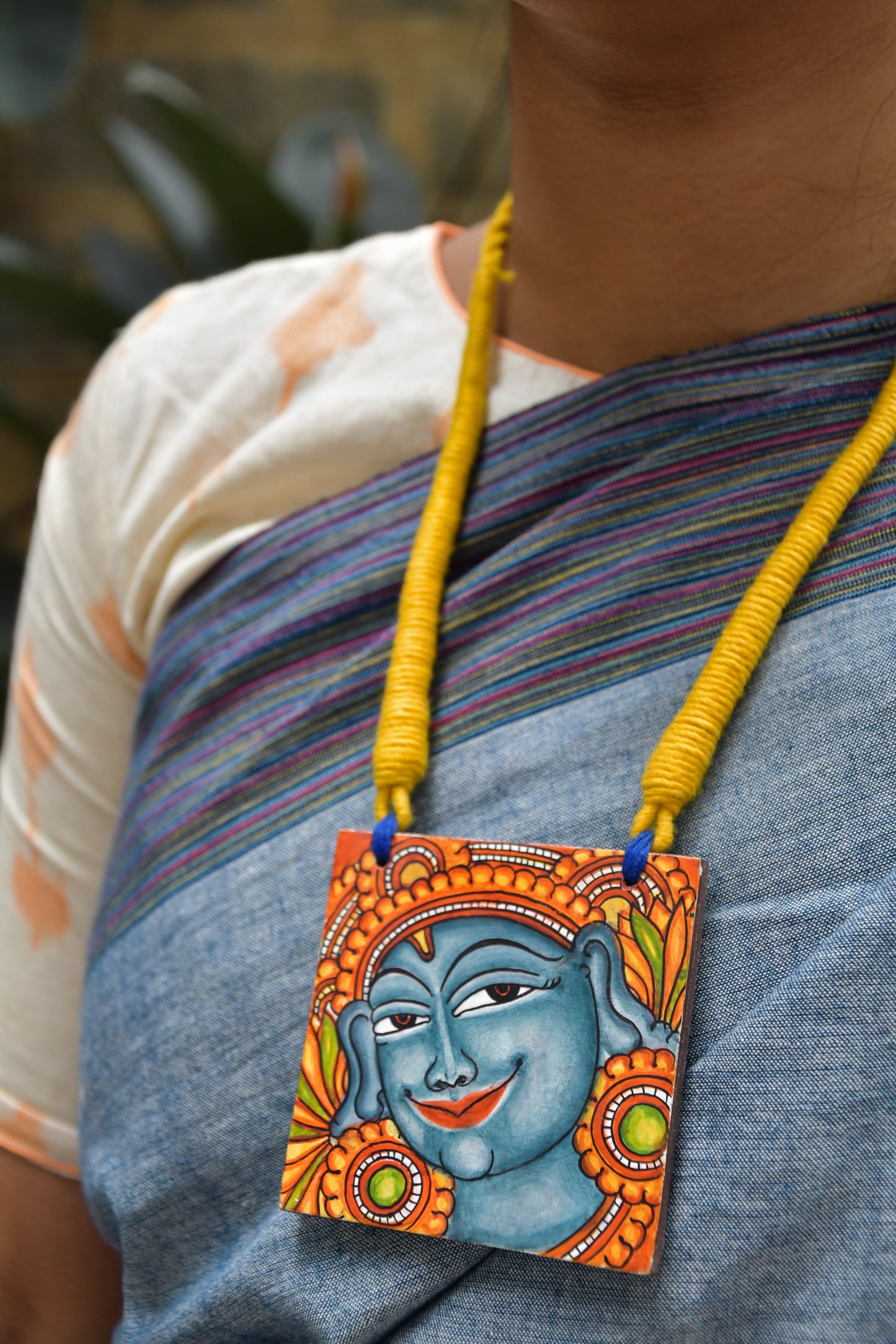 Bairavi Mural Pendant