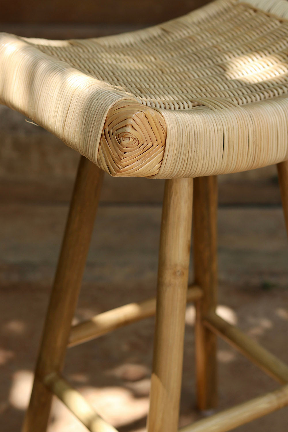 Meehkoe Bamboo 3.4 Stool (Natural)