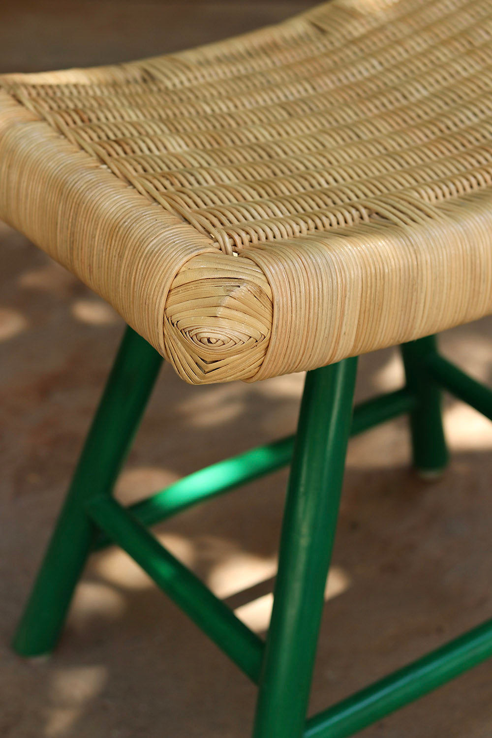 Meehkoe Half Stool (Green)