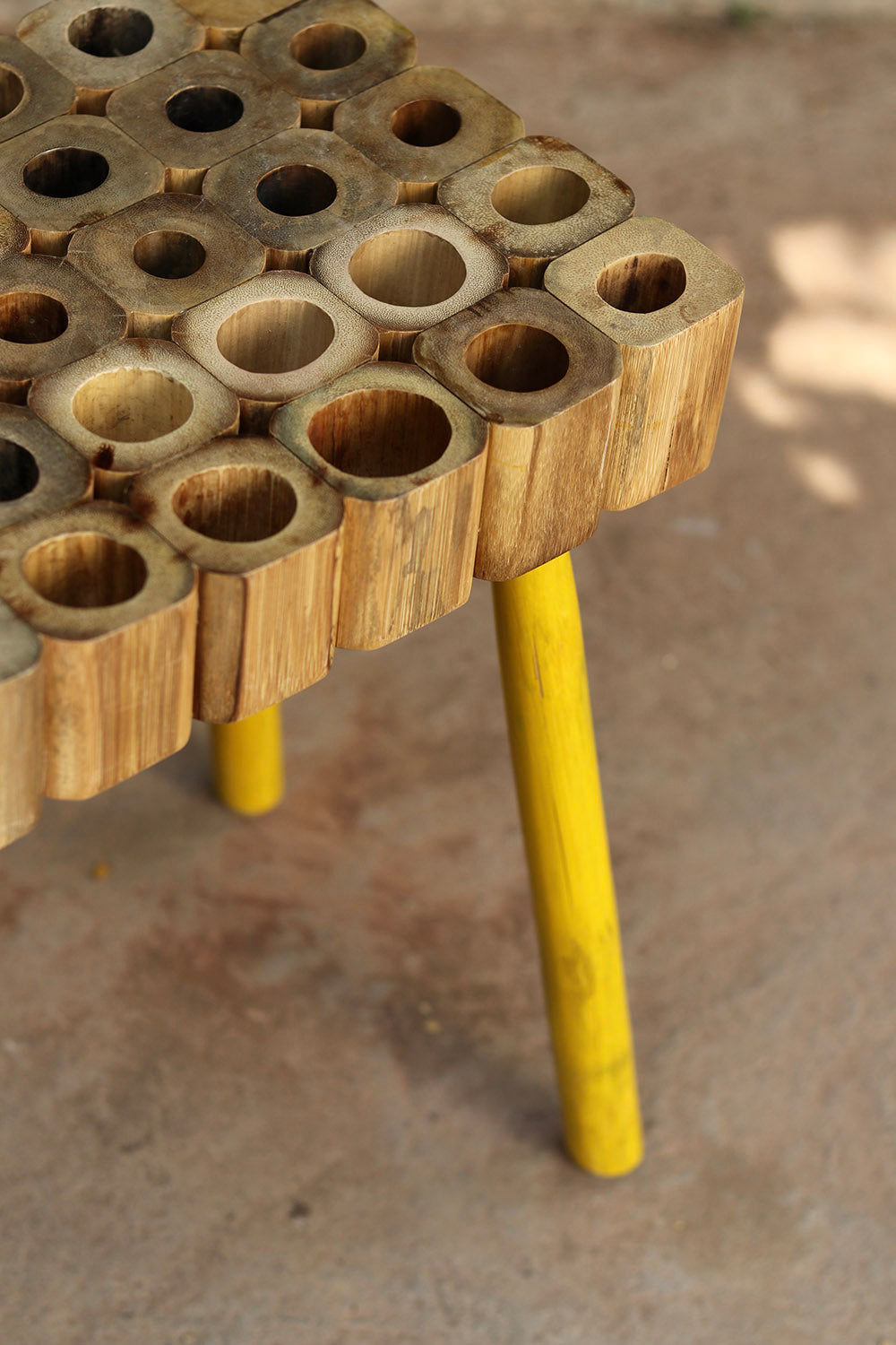 BeeHive Stool (Yellow) - Single Seater