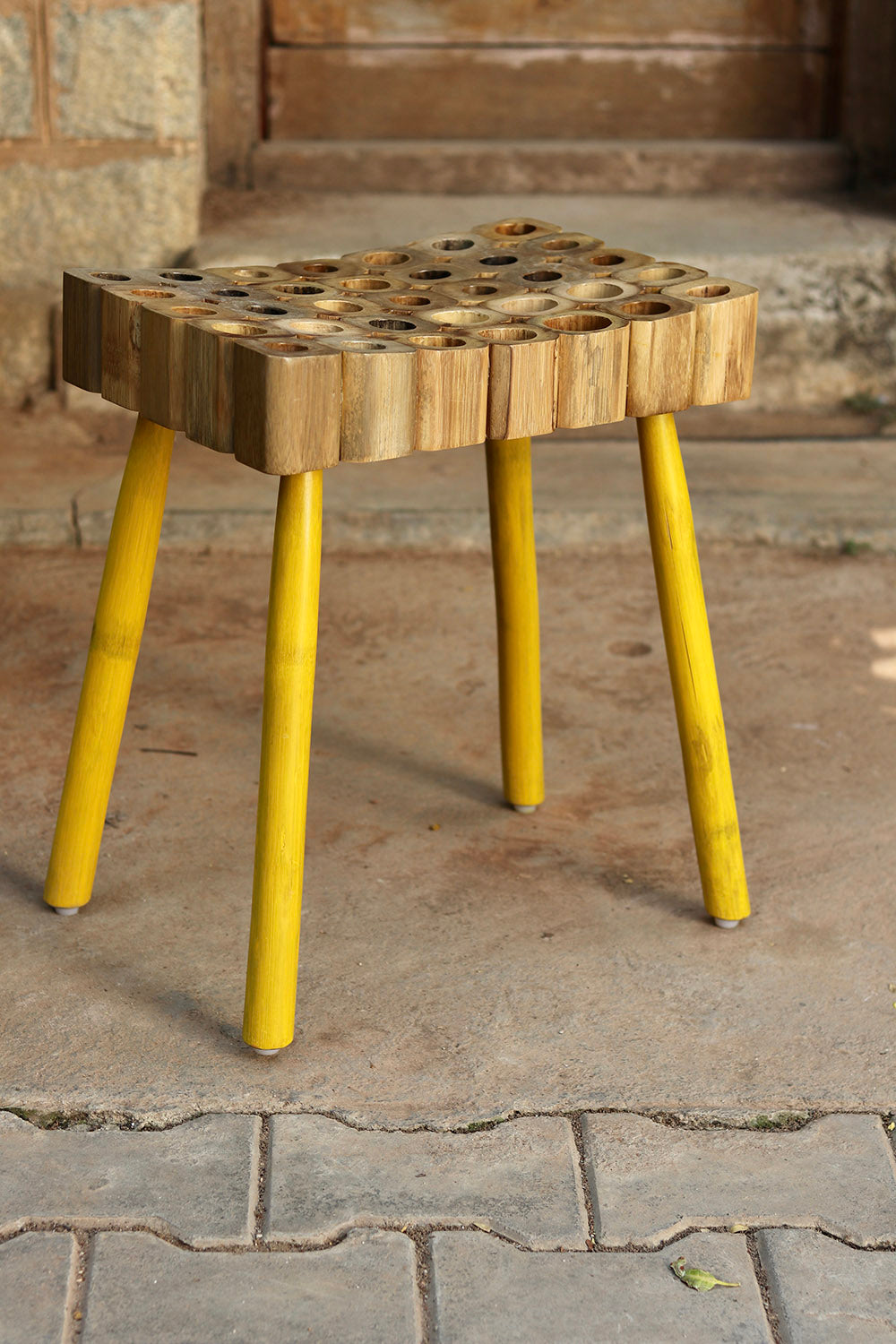 BeeHive Stool (Yellow) - Single Seater