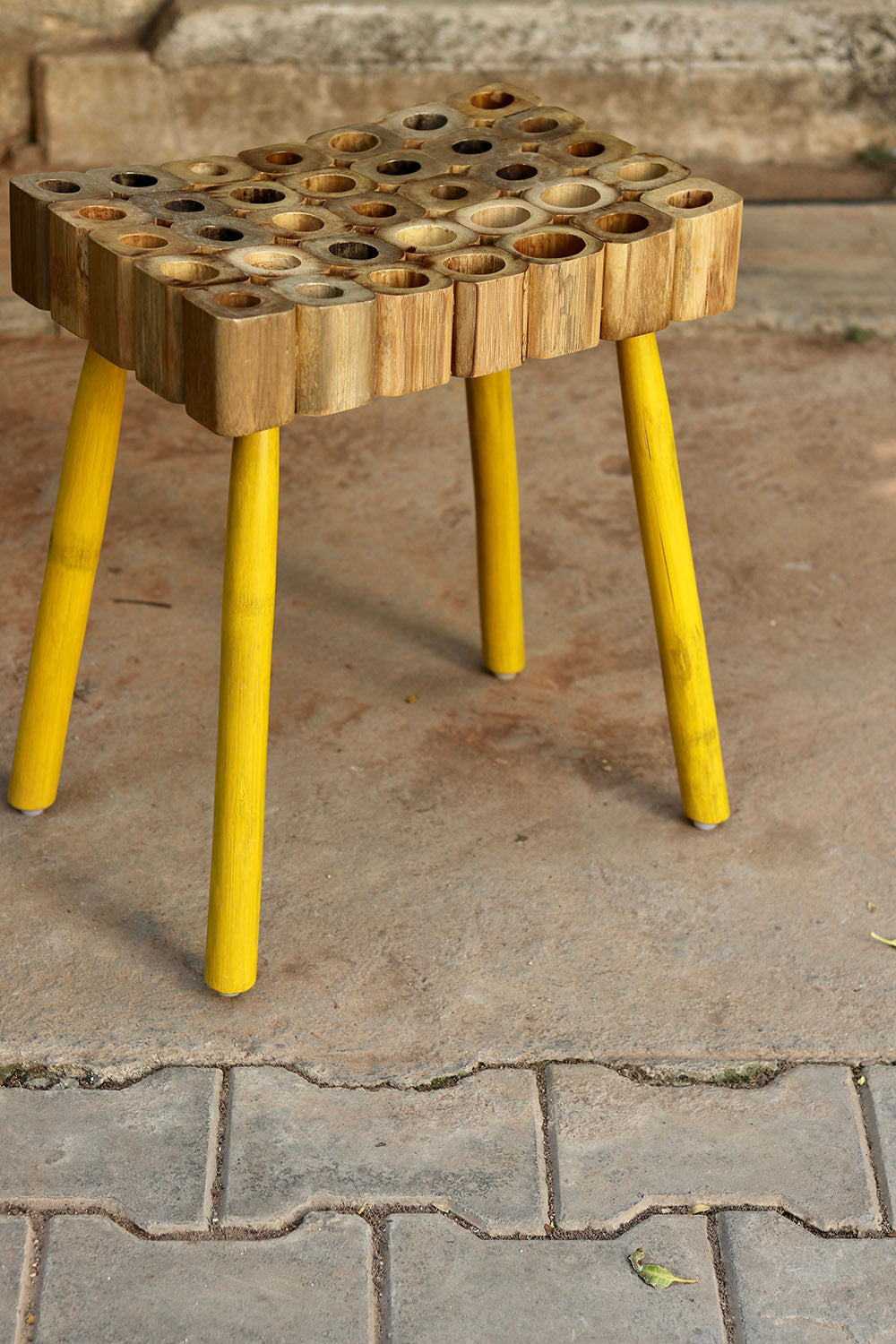 BeeHive Stool (Yellow) - Single Seater