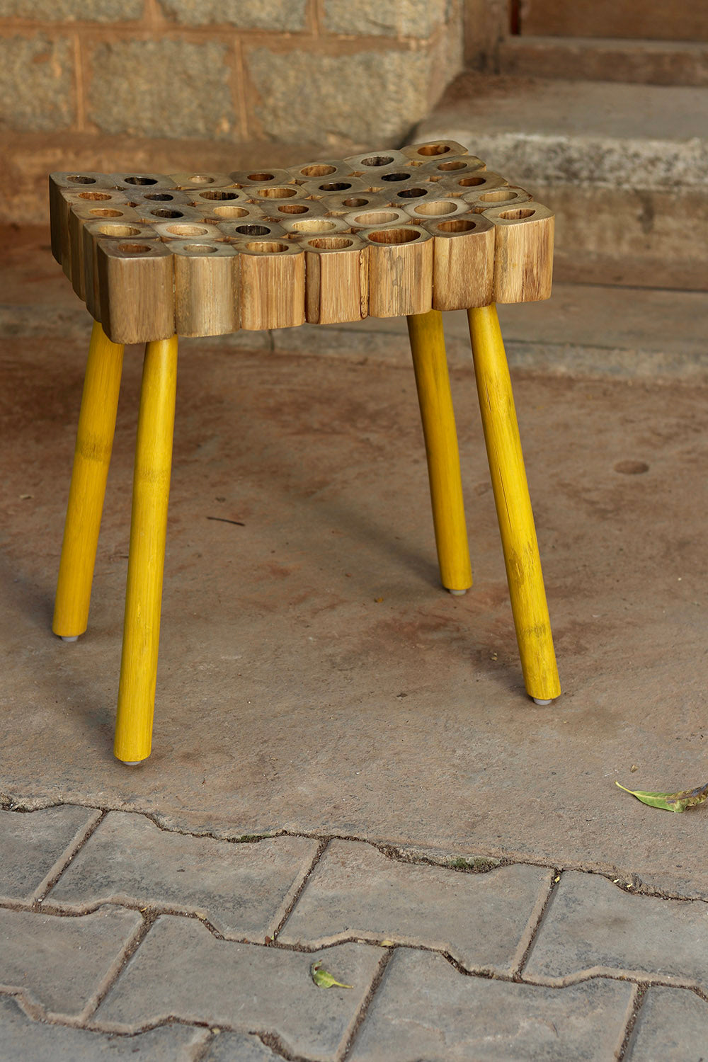 BeeHive Stool (Yellow) - Single Seater