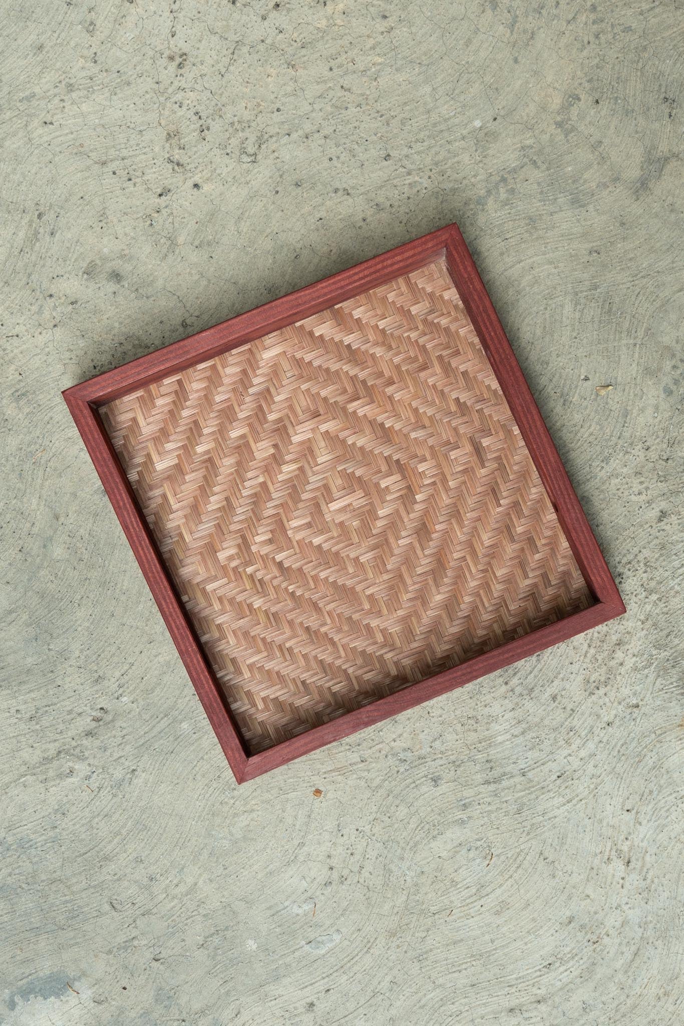 Sabai Bamboo Tray with Handle Small
