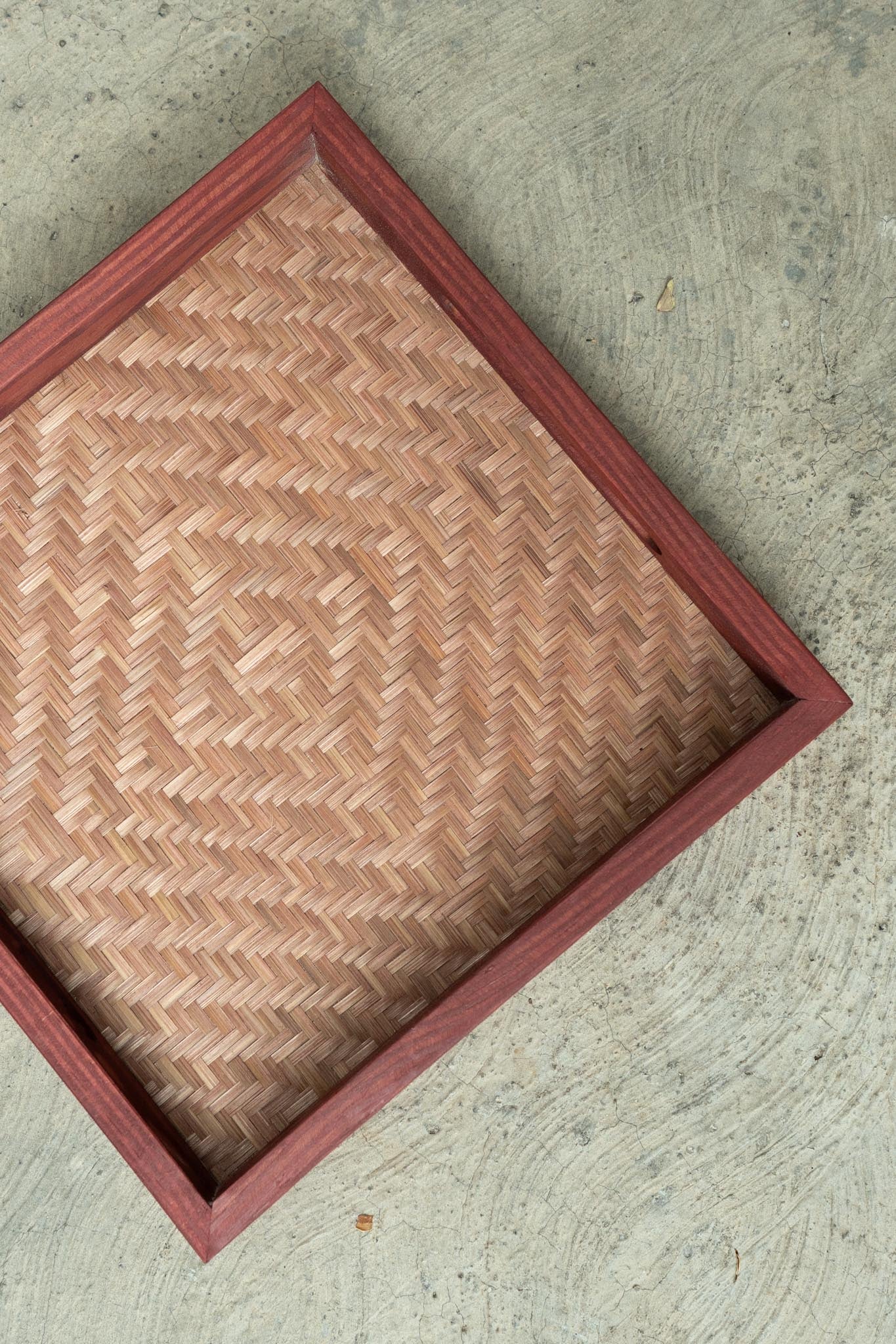 Sabai Bamboo Tray with Handle Small