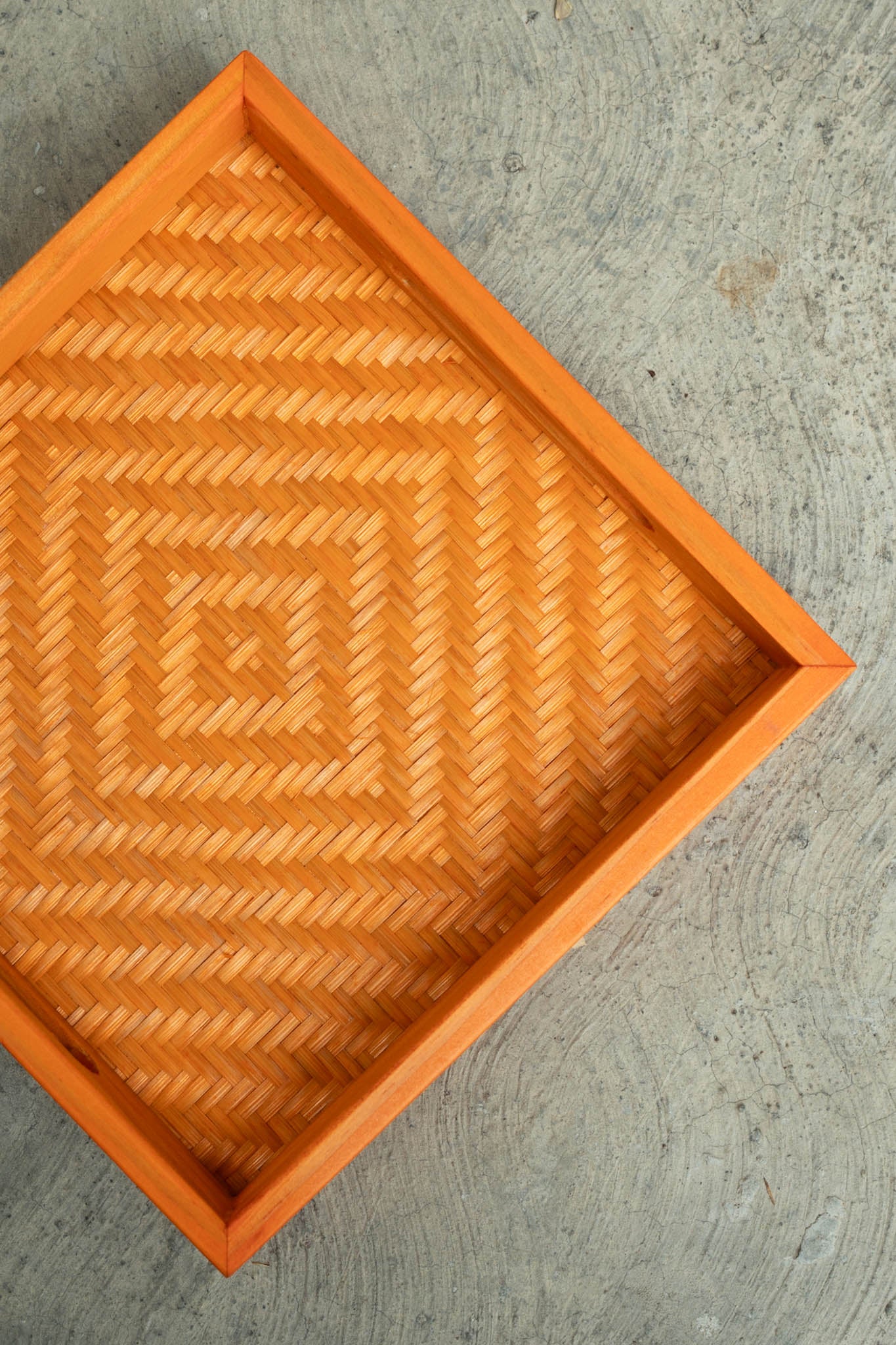 Sabai Bamboo Tray with Handle Small