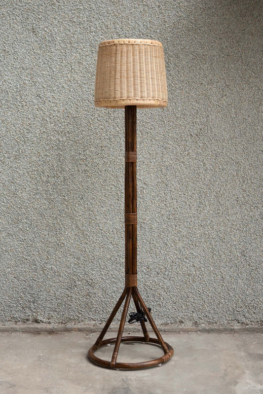 Serafi Rattan Floor Lamp