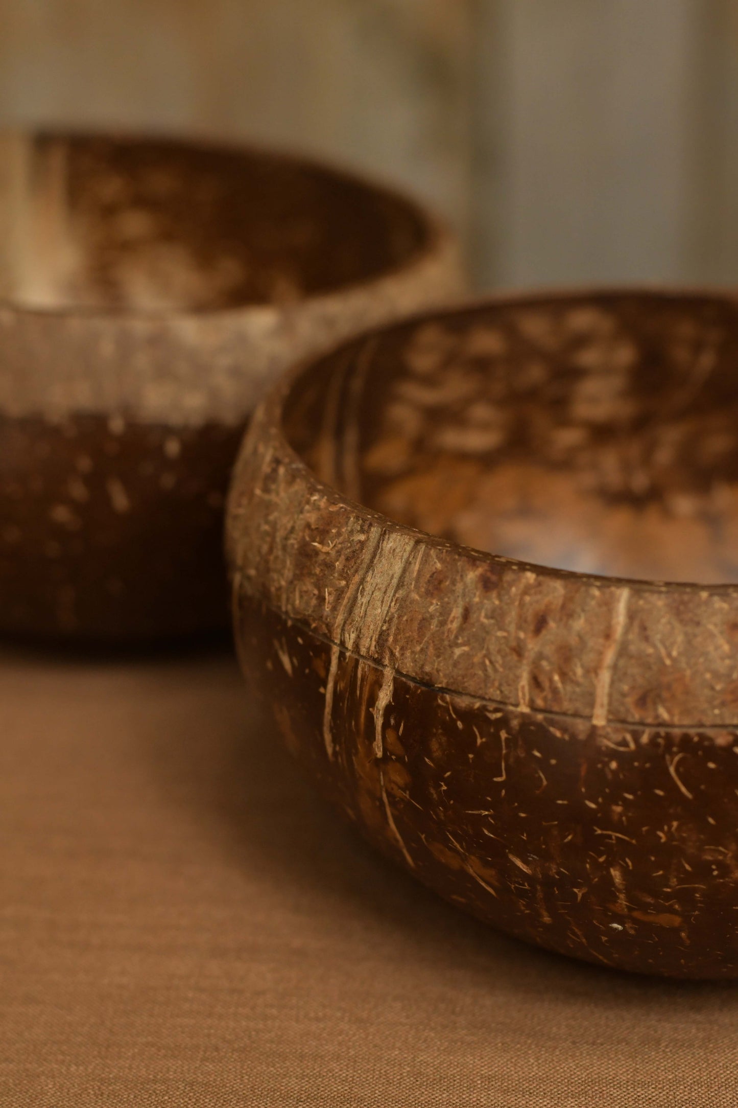 Natural Coconut Bowl - Boho