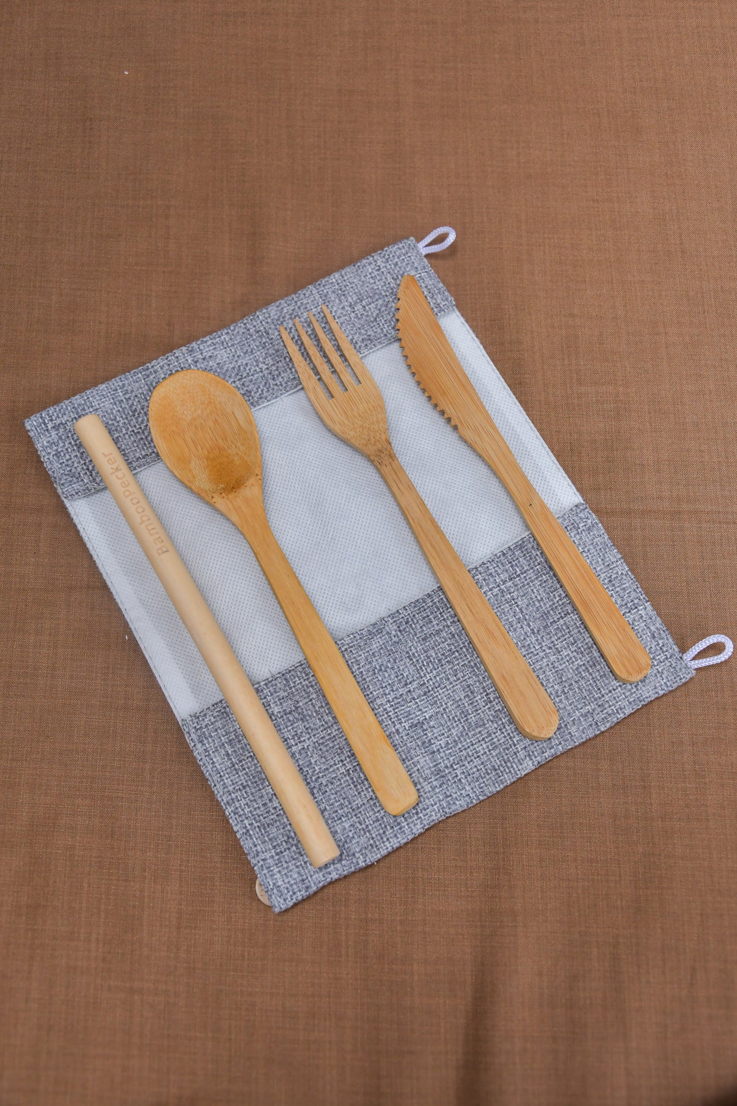 Traveler's set - Bamboo Cutlery