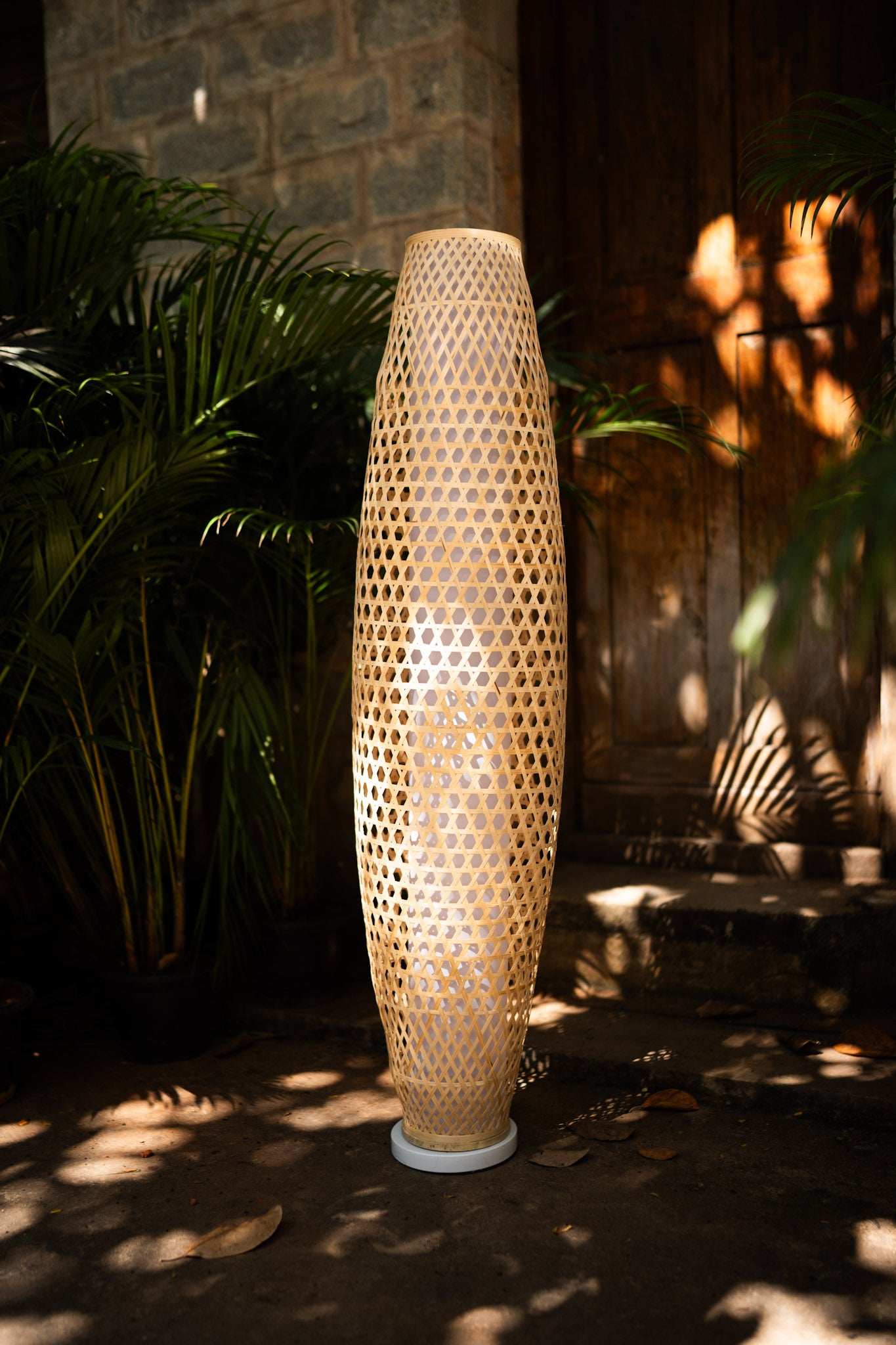 Aanan Bamboo Floor Lamp