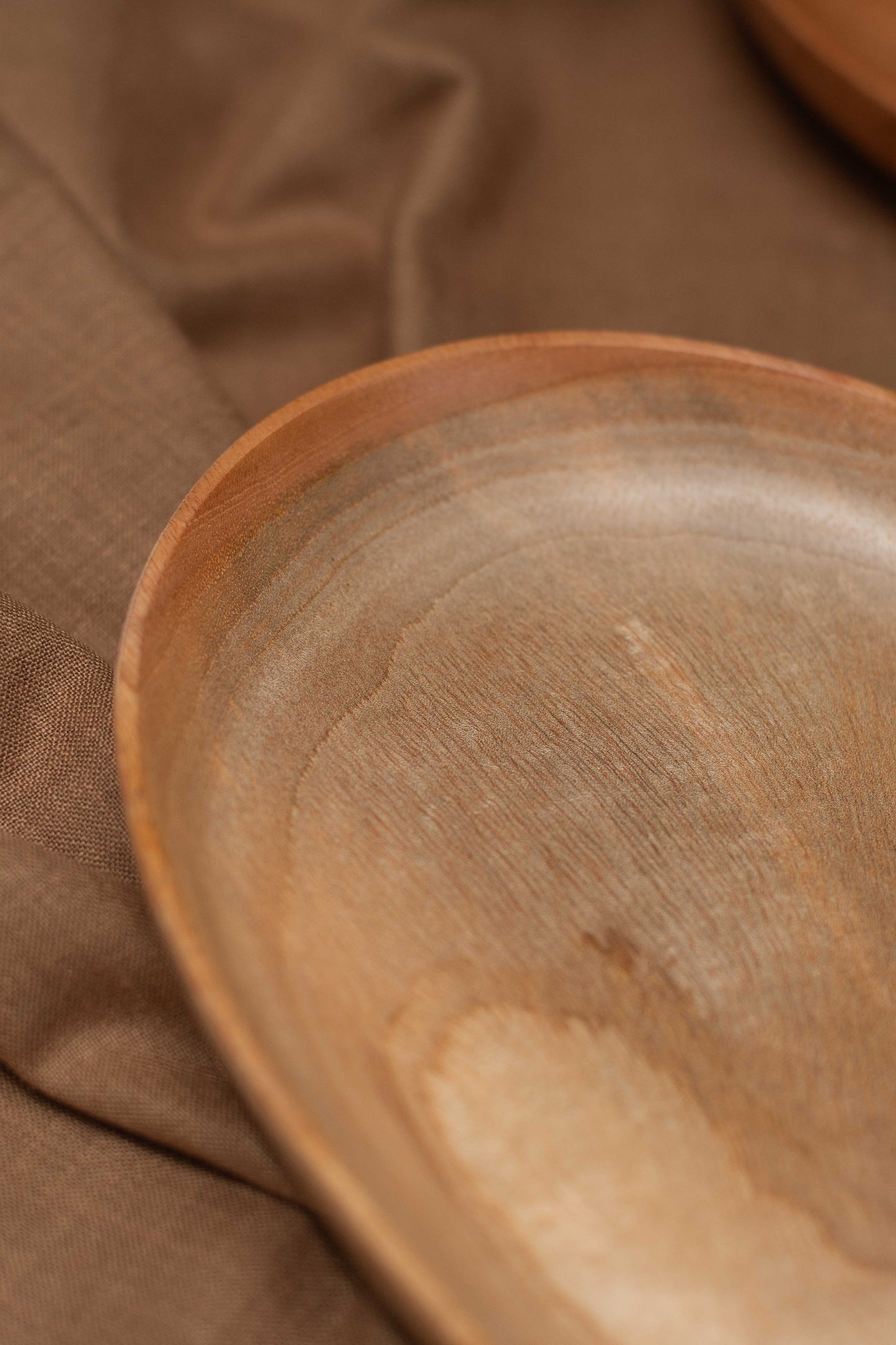 Neem Wood Oval Serving Tray