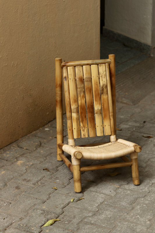 Ocha Bamboo Chair with Cane Weaving