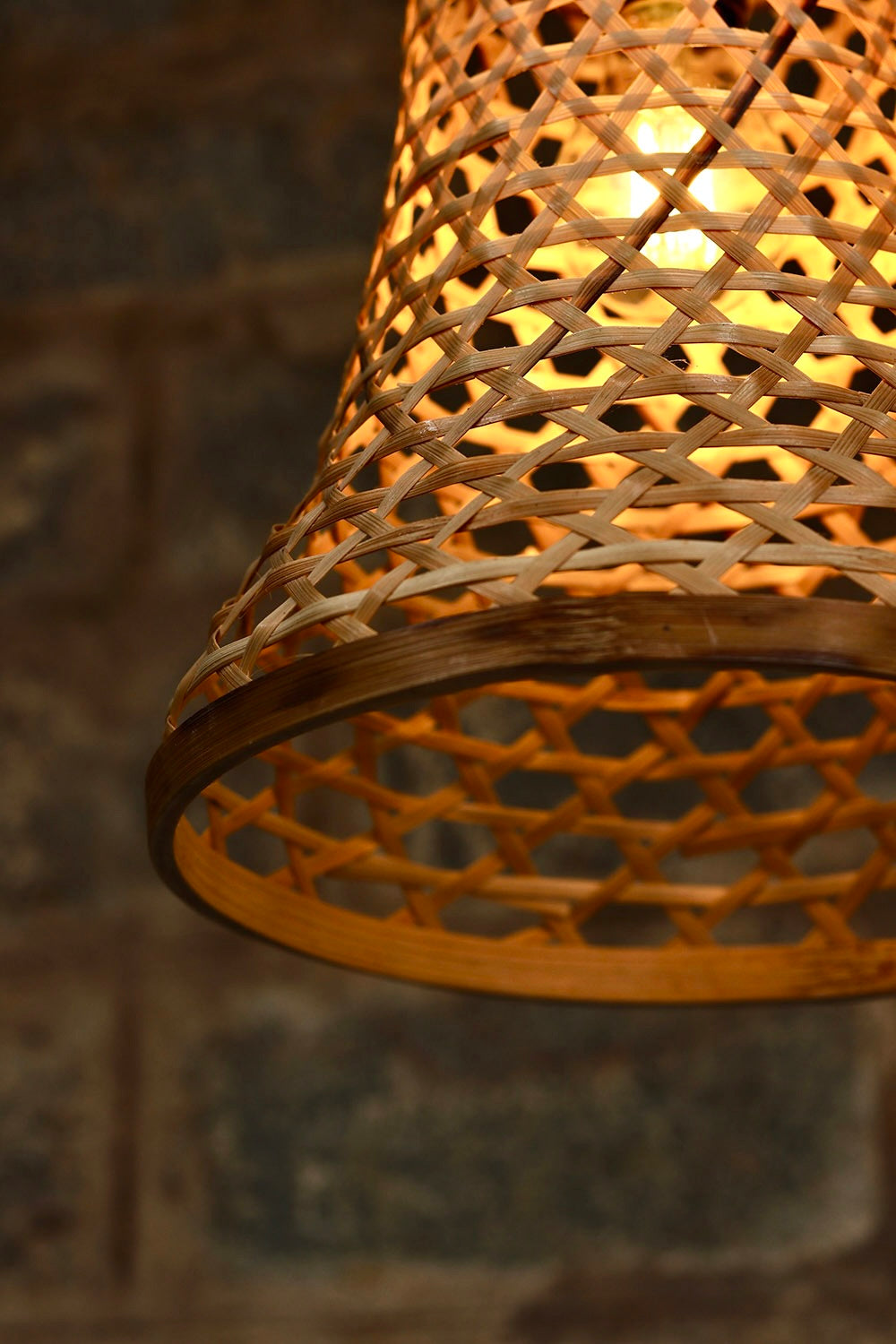 Dhiraj Bamboo Starnet Lampshade