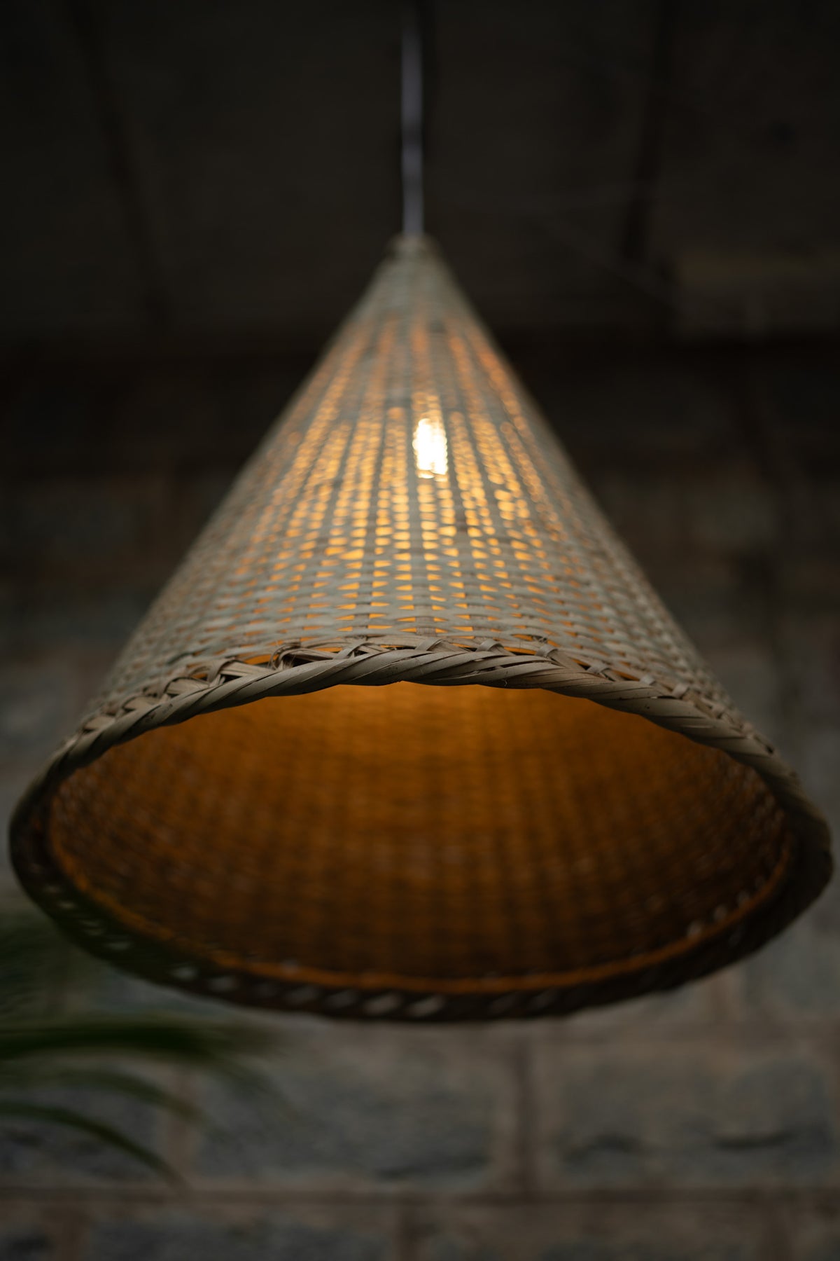 Nongpoh Conical Lampshade – Bamboopecker