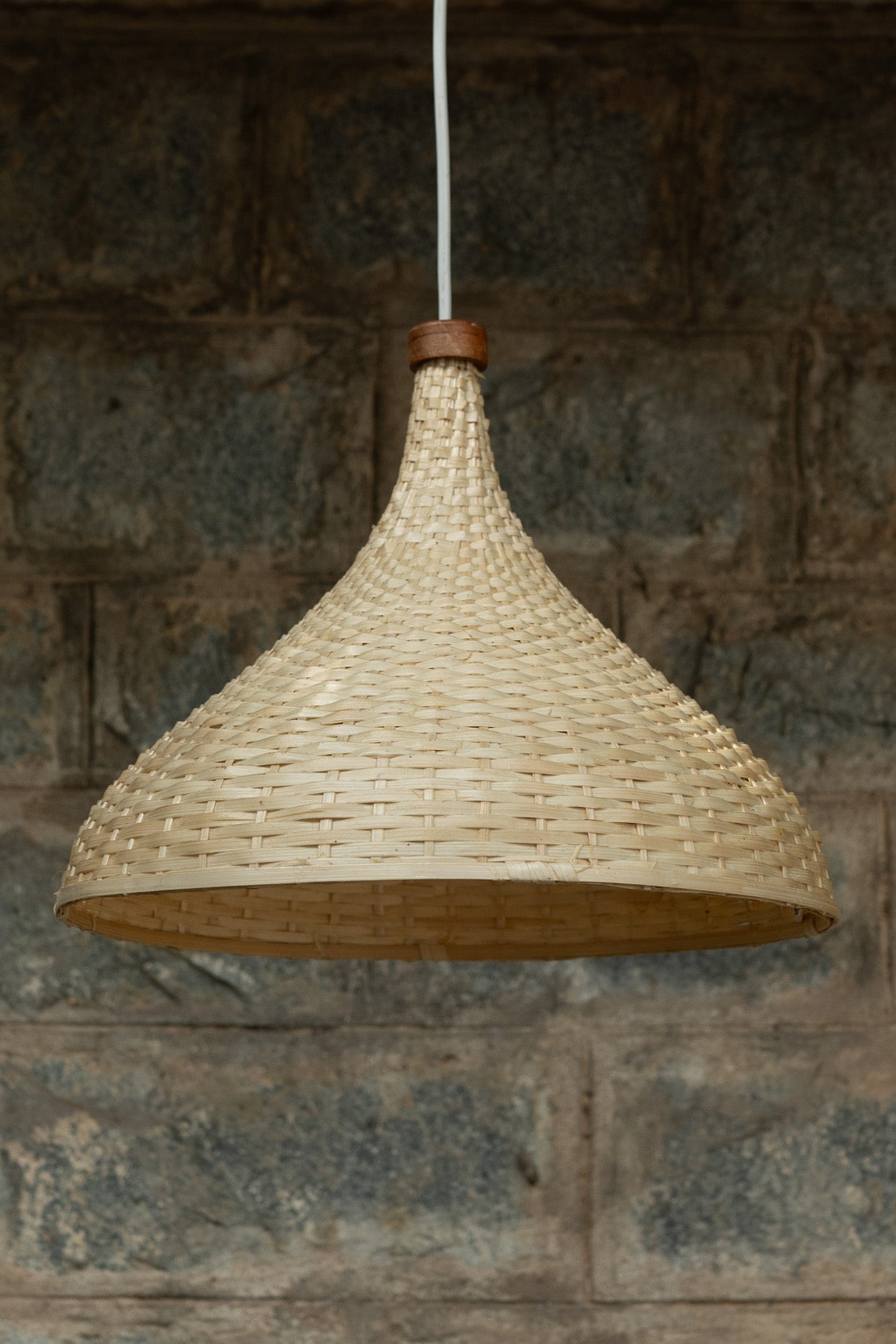 Roots Conical Bamboo Lampshade