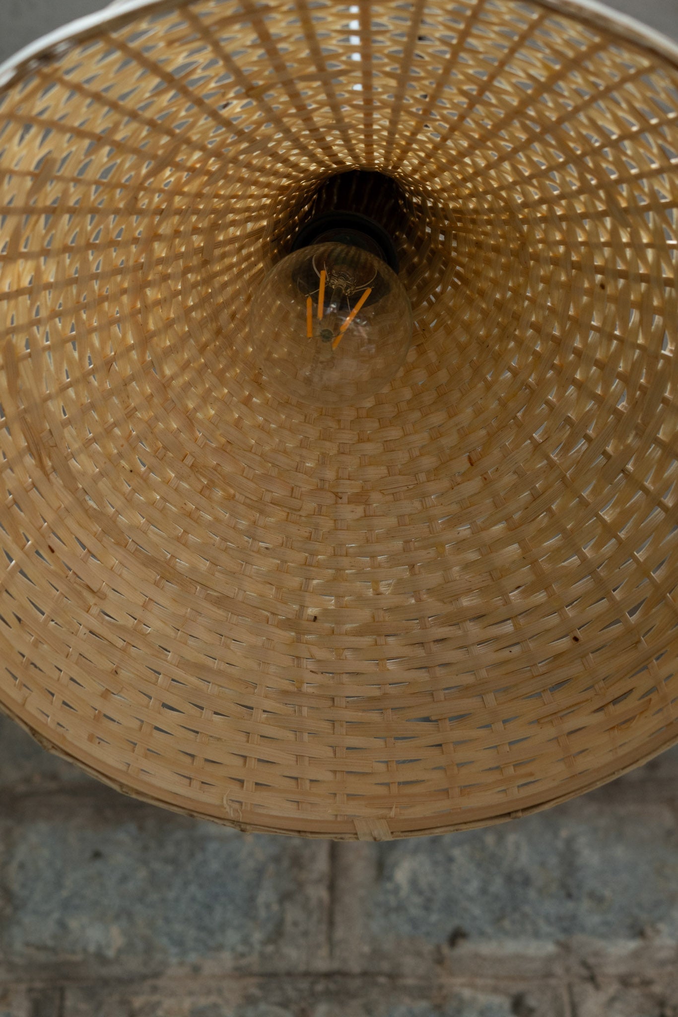 Roots Conical Bamboo Lampshade