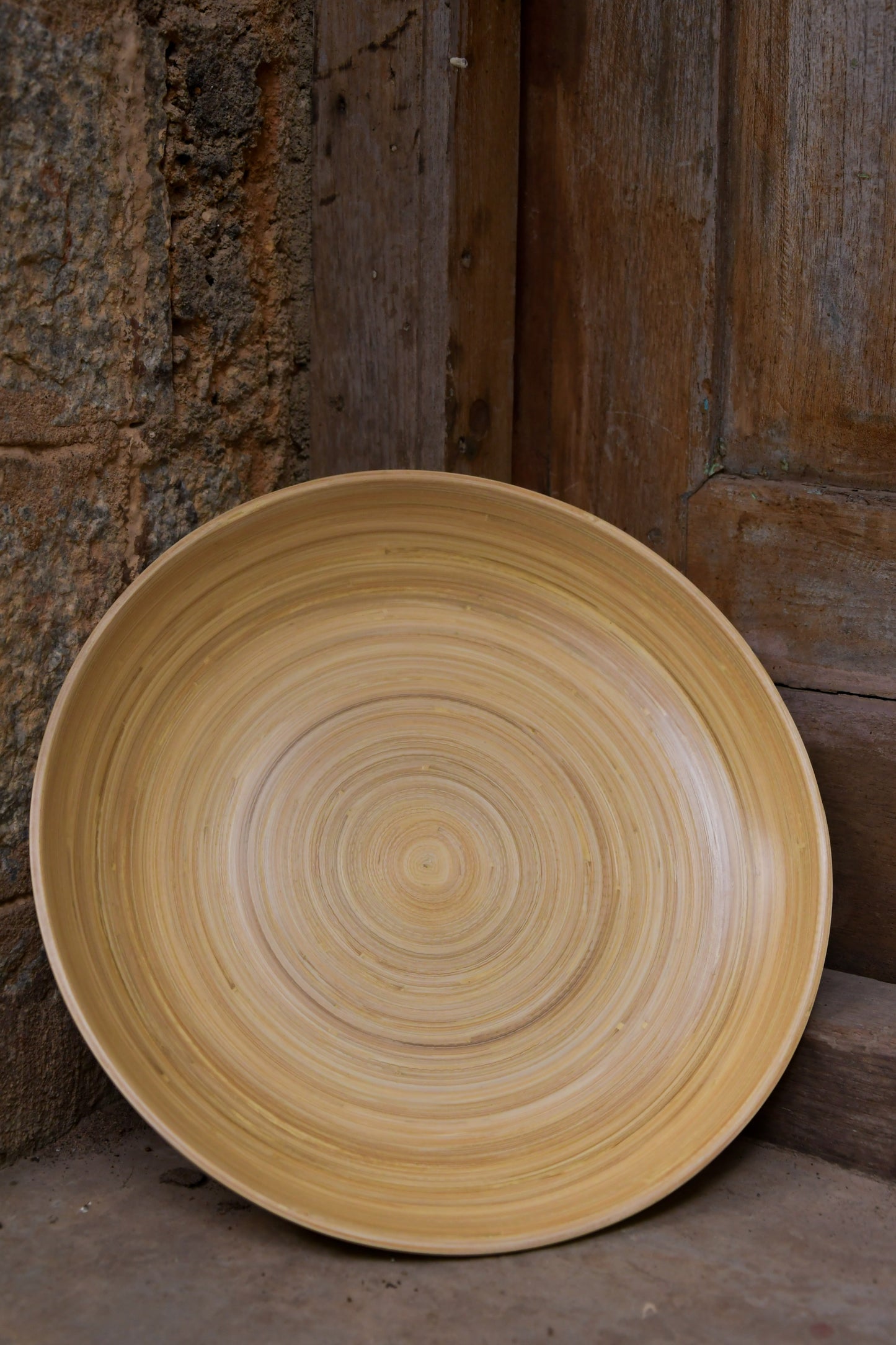 Bamboo Plate - Natural