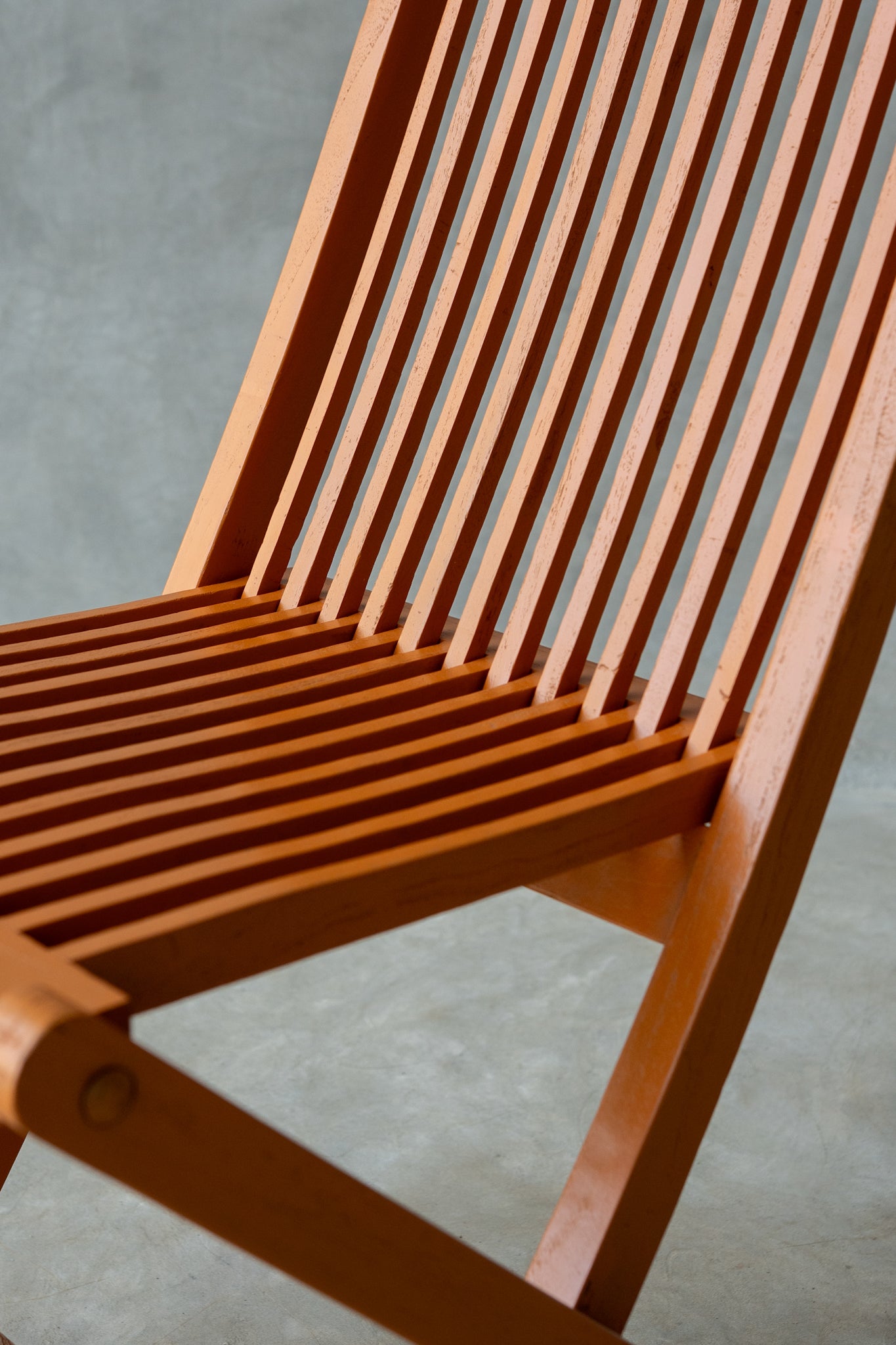 Iro Folding Chair - Solid Sunburst Orange