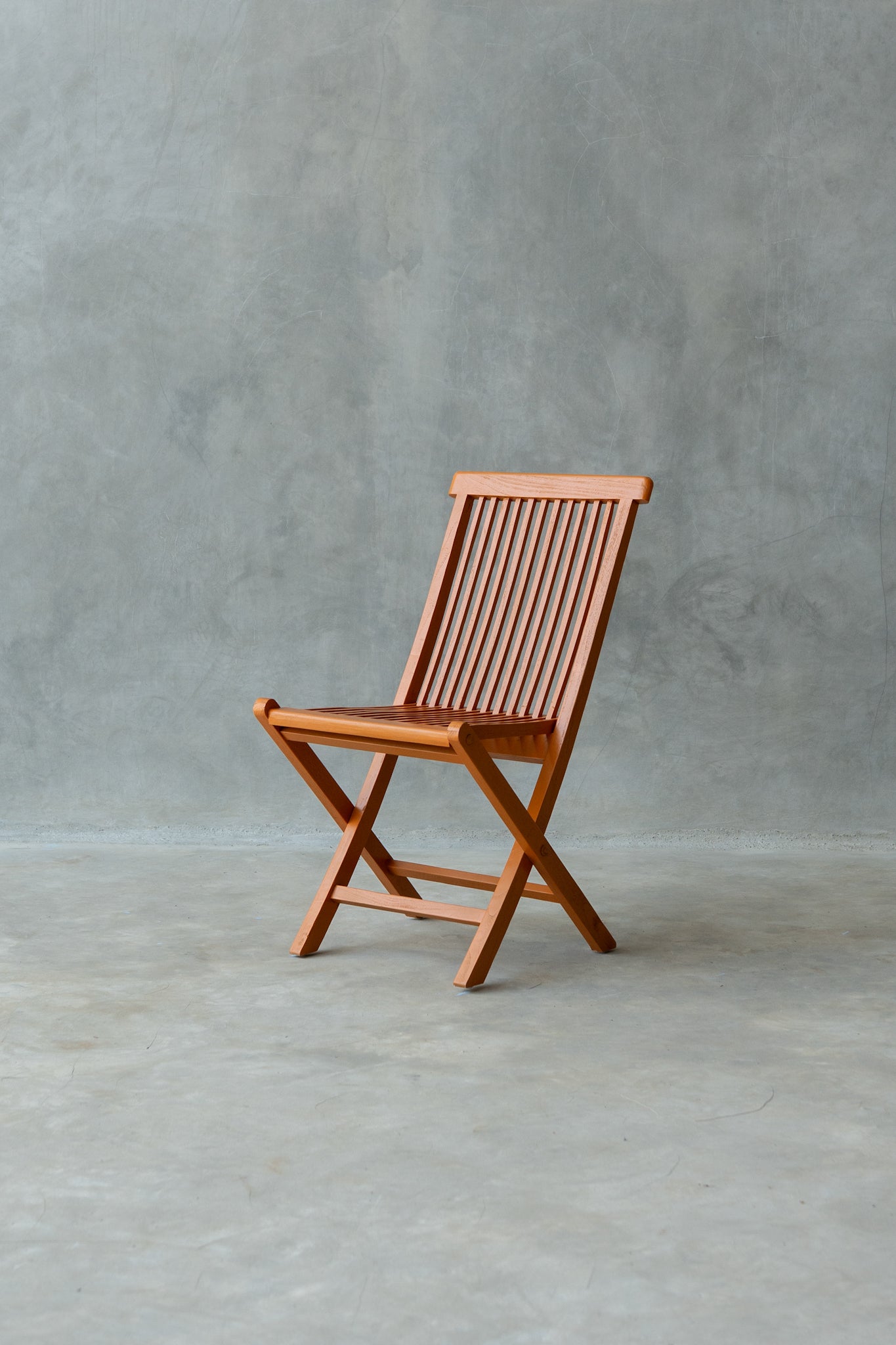 Iro Folding Chair - Solid Sunburst Orange