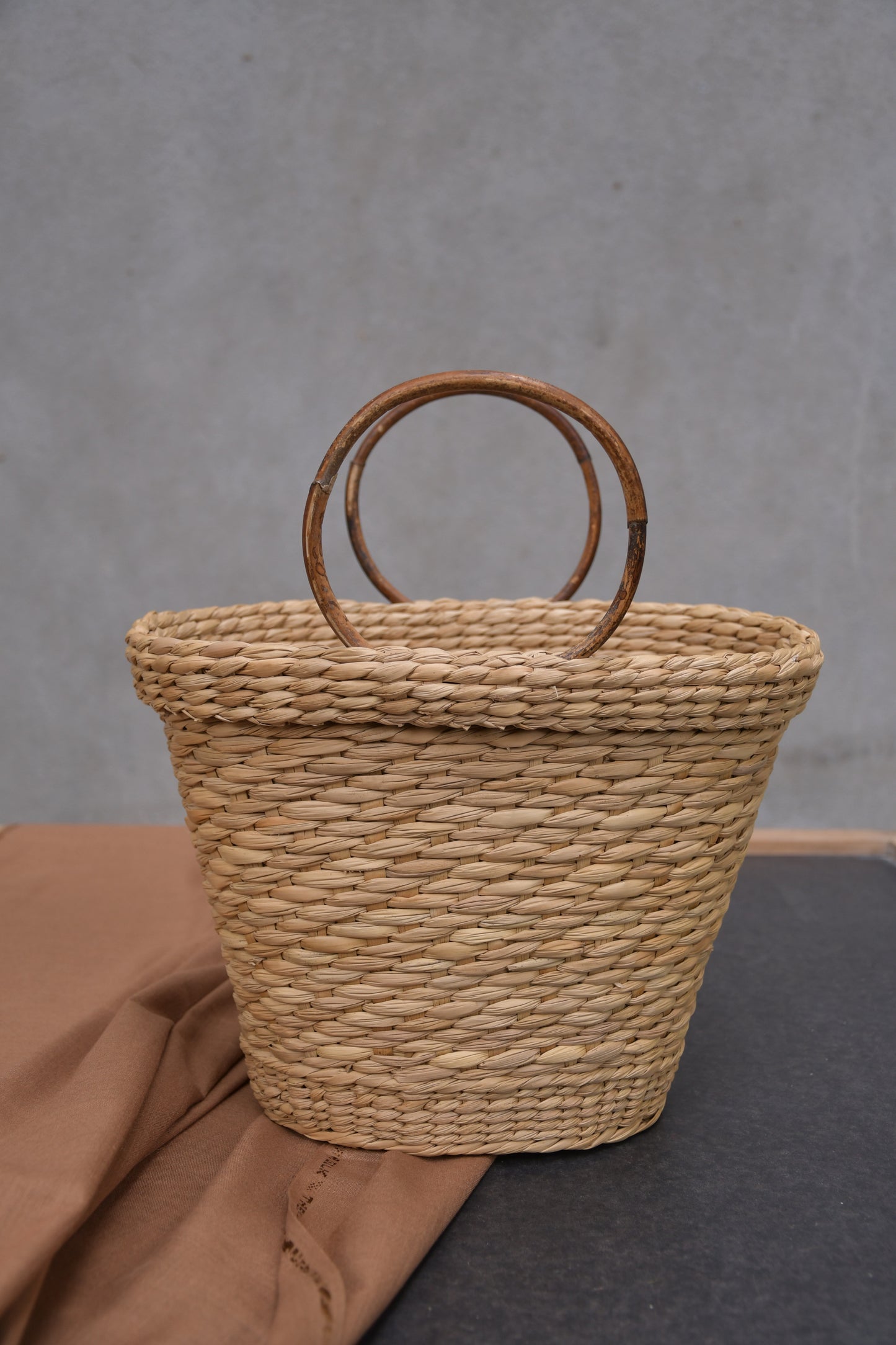 Kouna bags with Cane Handle