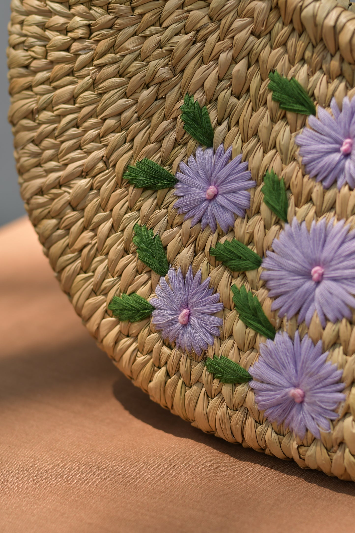 Kouna U Shaped Handbags with Embroidery