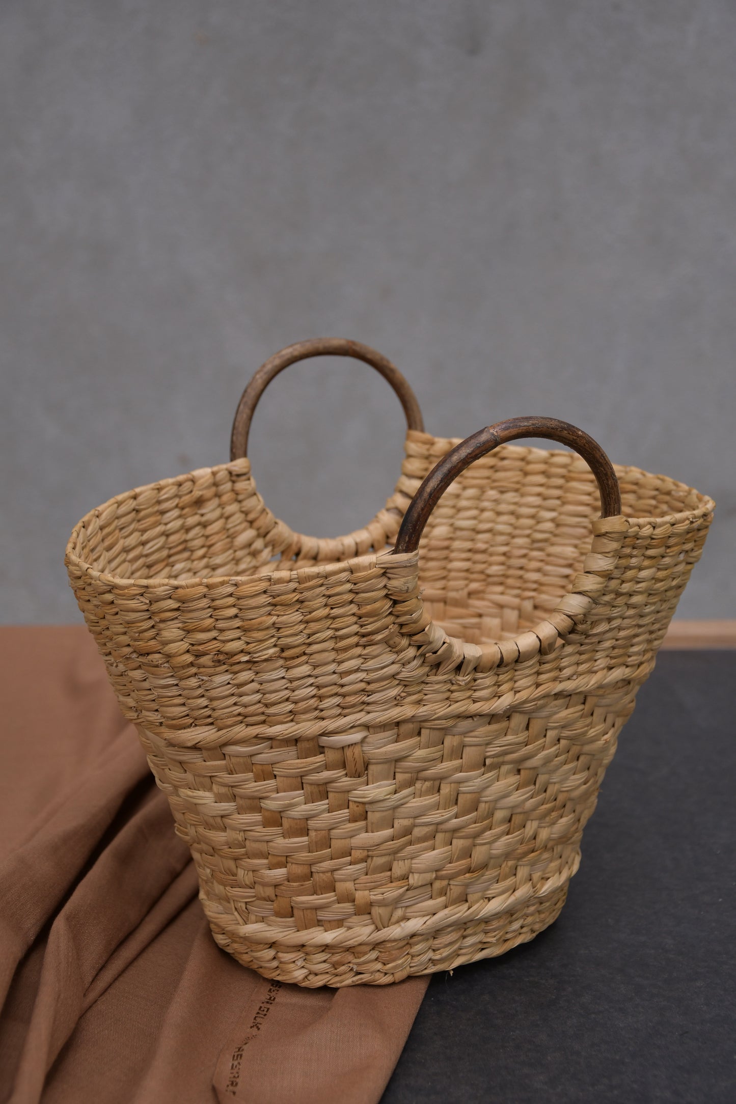 Kouna bags with Cane Handle