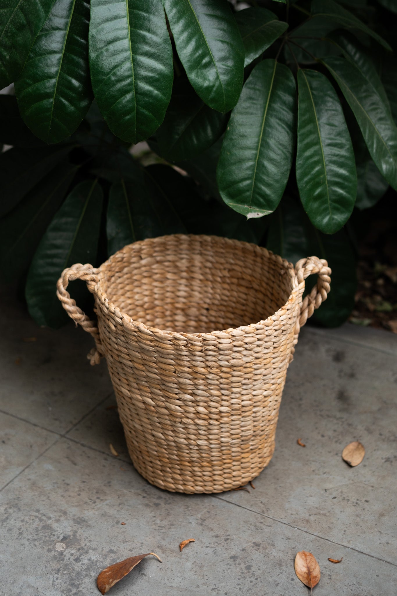 Banana Fibre Laundry Basket