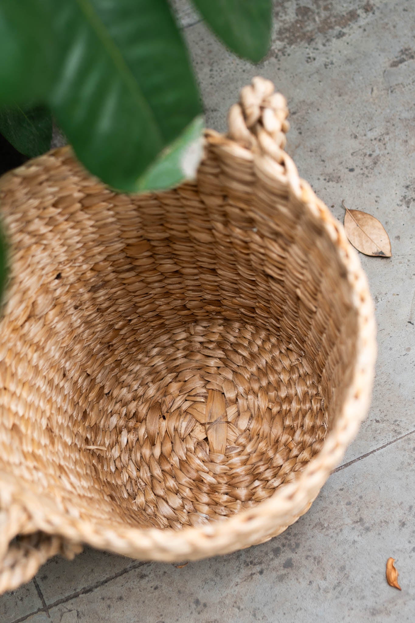 Banana Fibre Laundry Basket