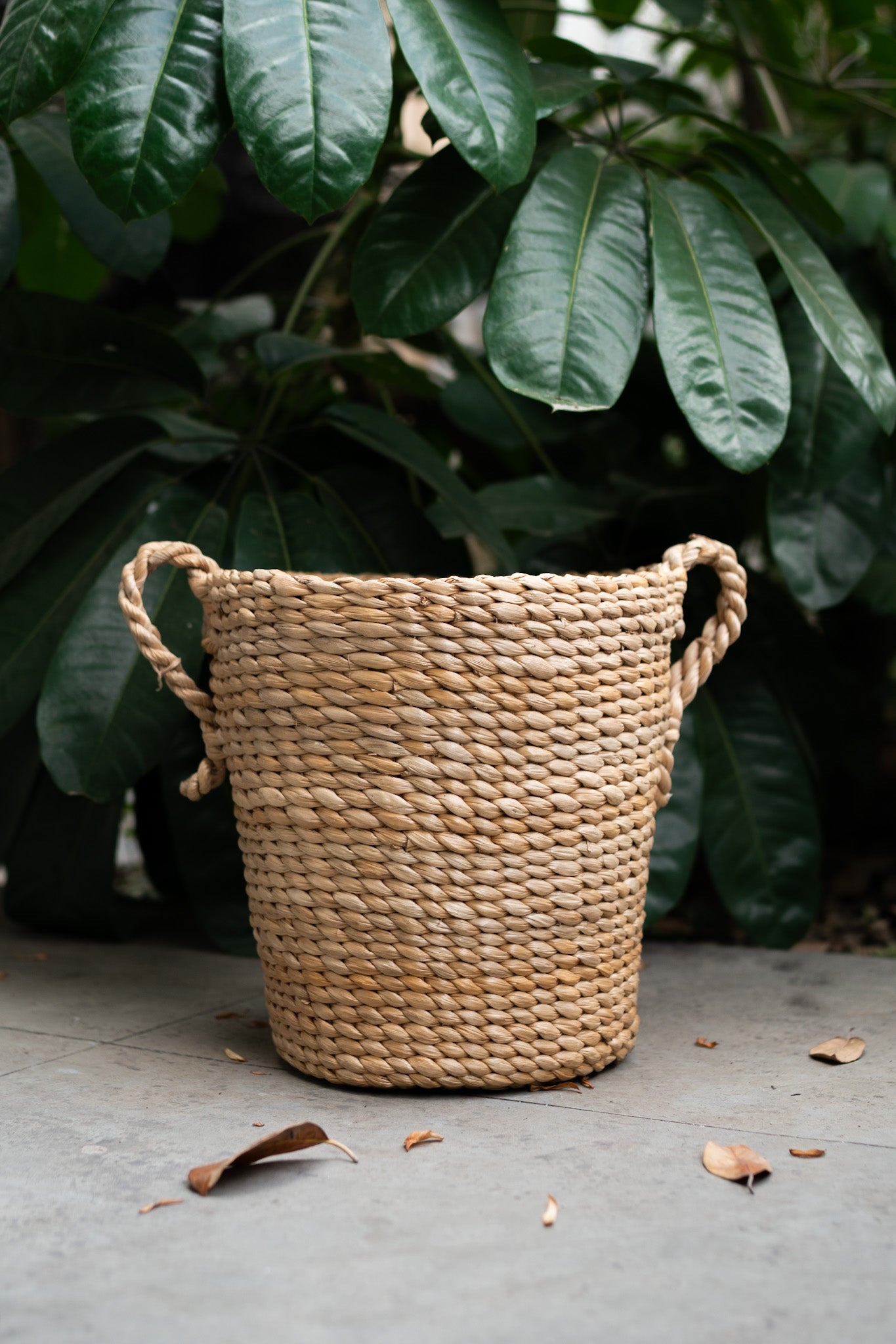 Banana Fibre Laundry Basket