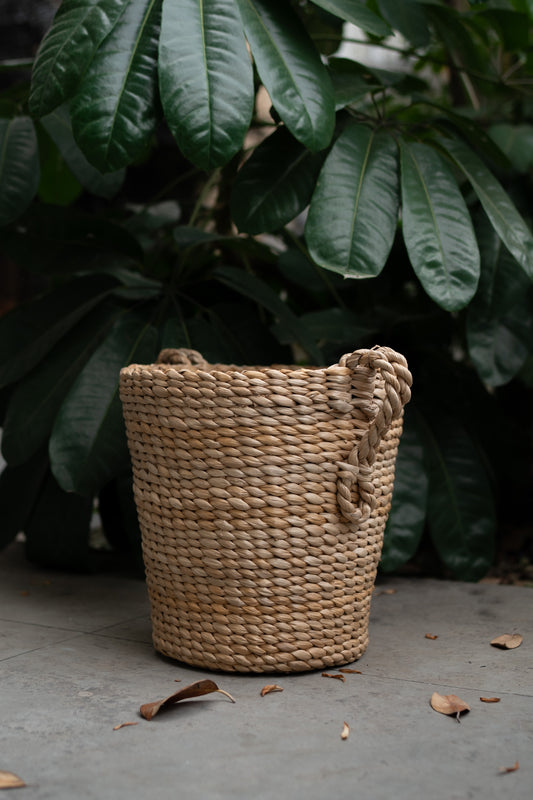 Banana Fibre Laundry Basket