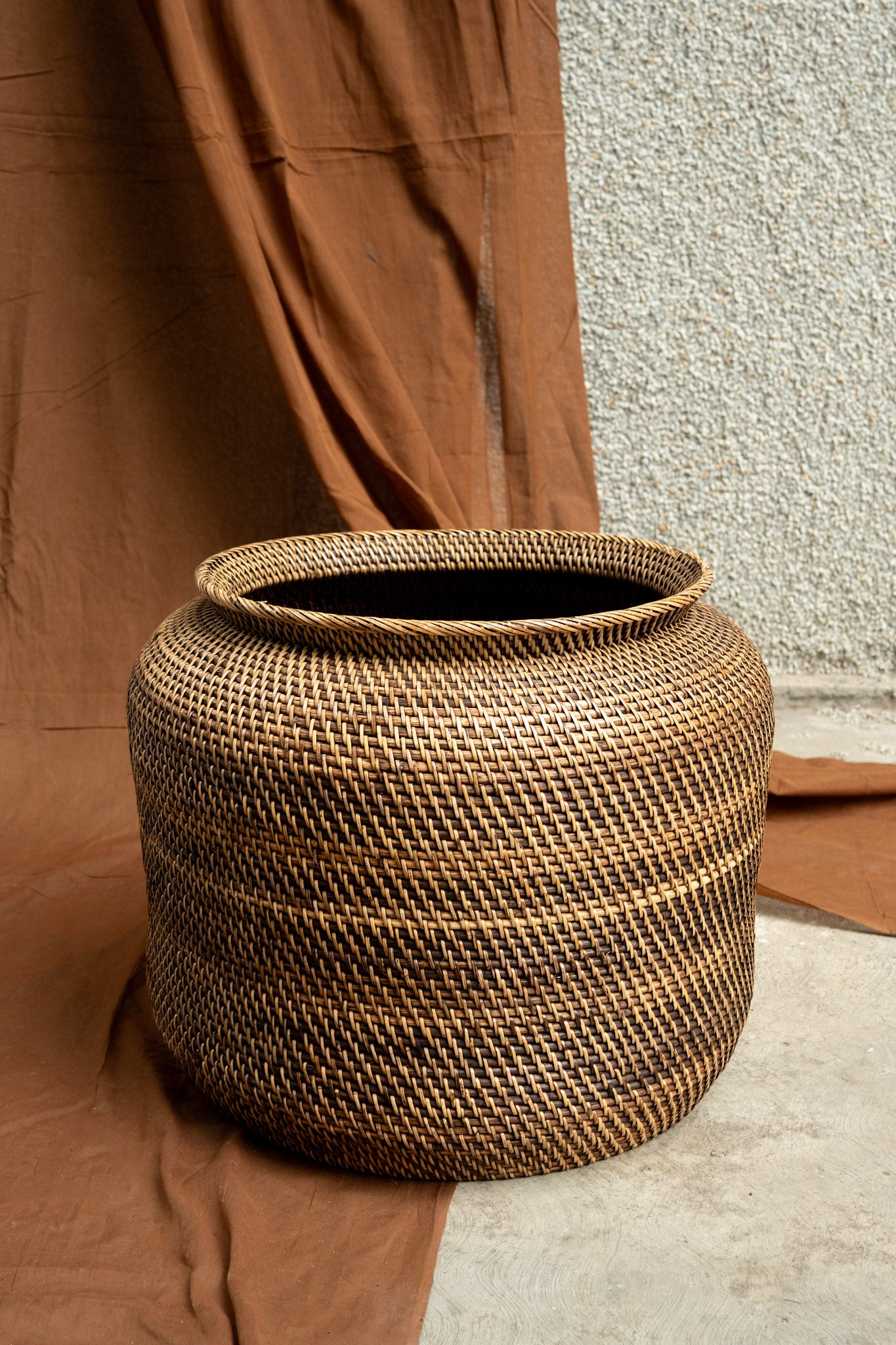 Midori Cane Pot Basket