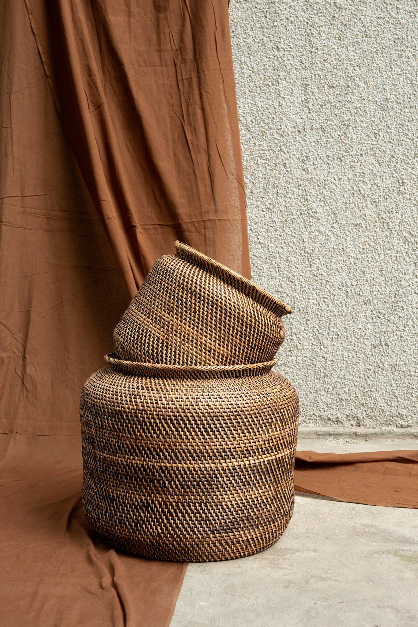 Midori Cane Pot Basket